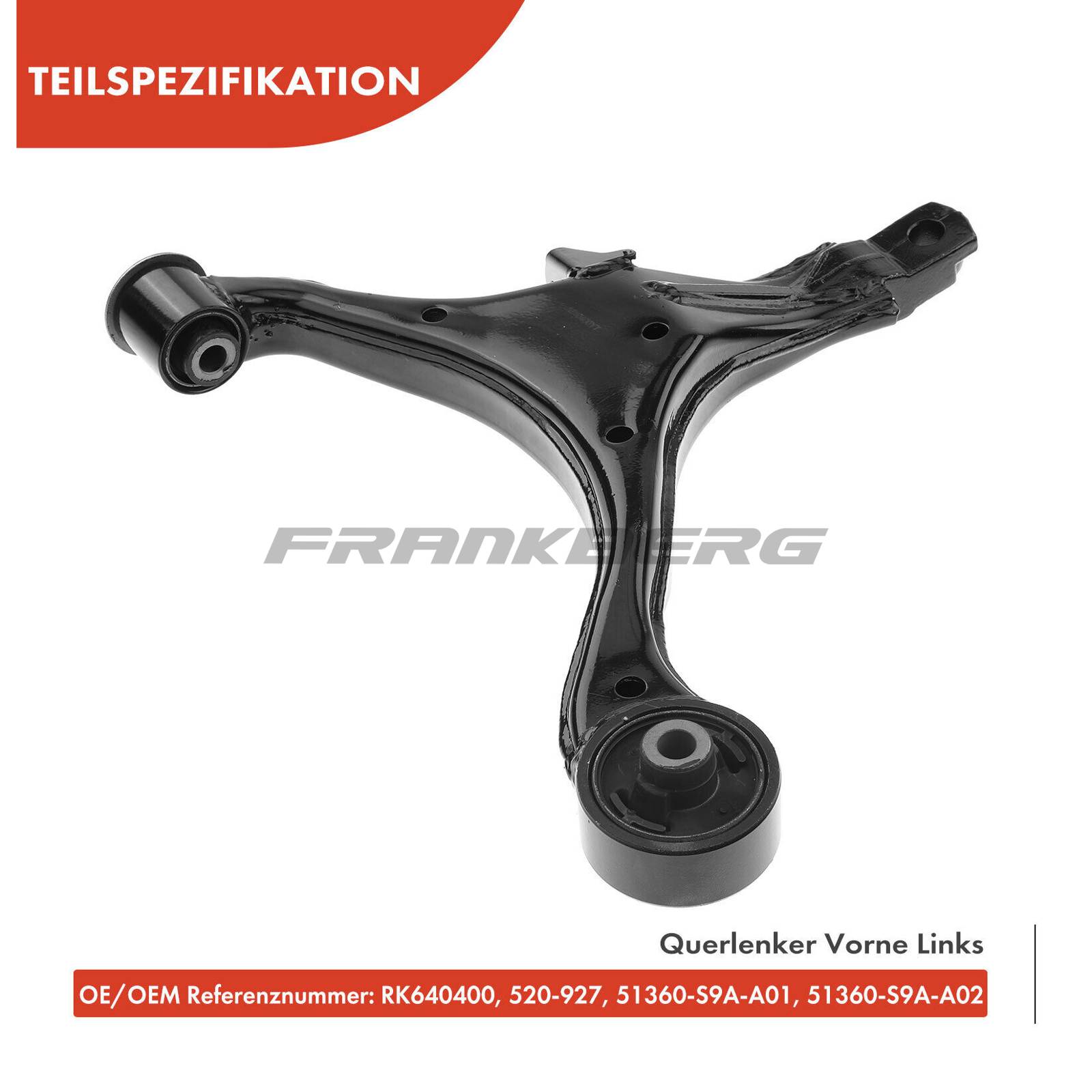 Control/Trailing Arm, wheel suspension