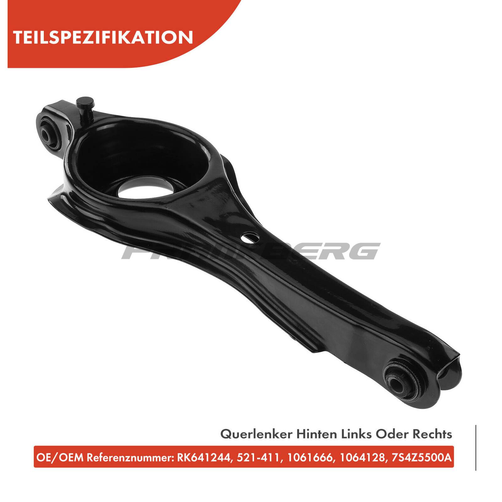 Control/Trailing Arm, wheel suspension
