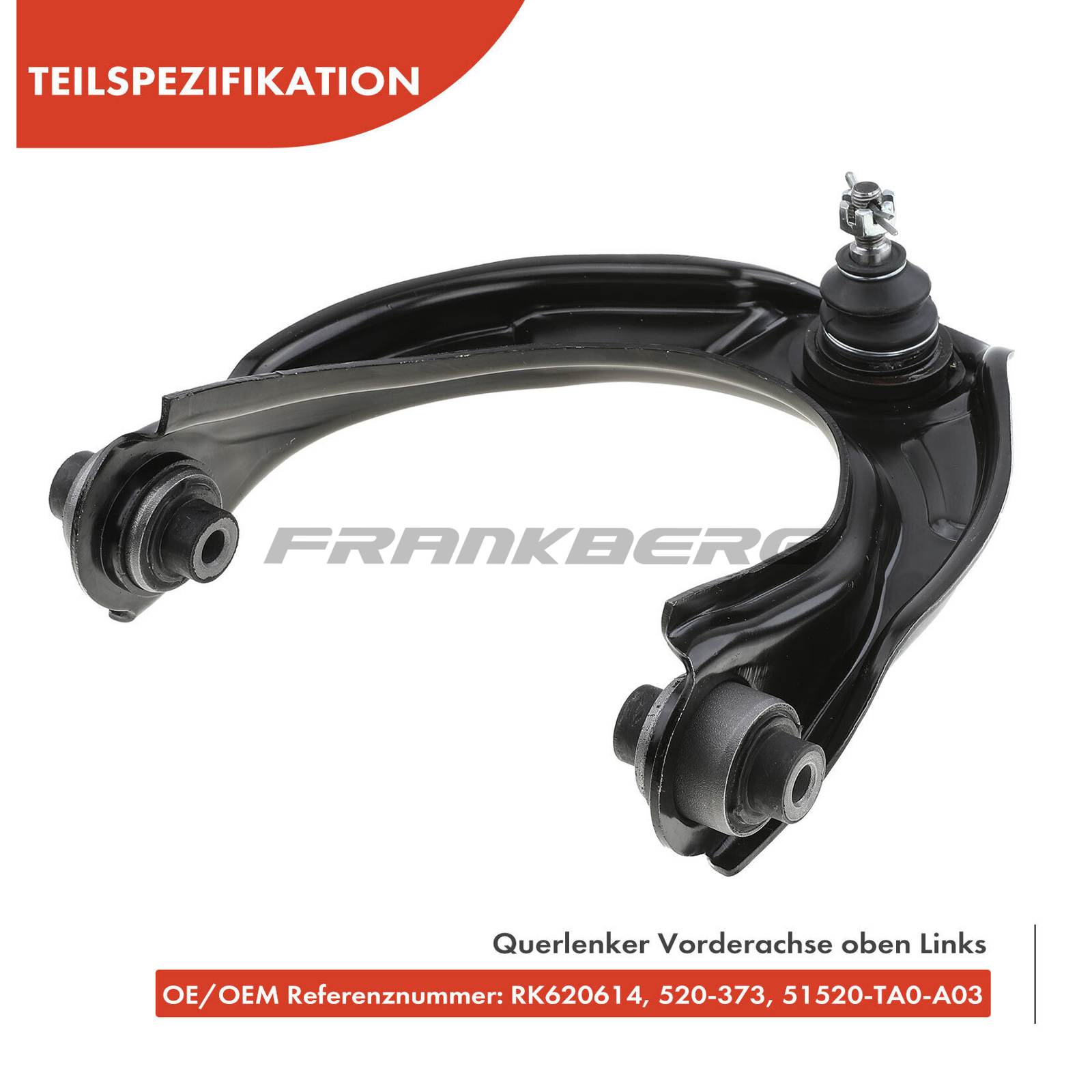 Control/Trailing Arm, wheel suspension