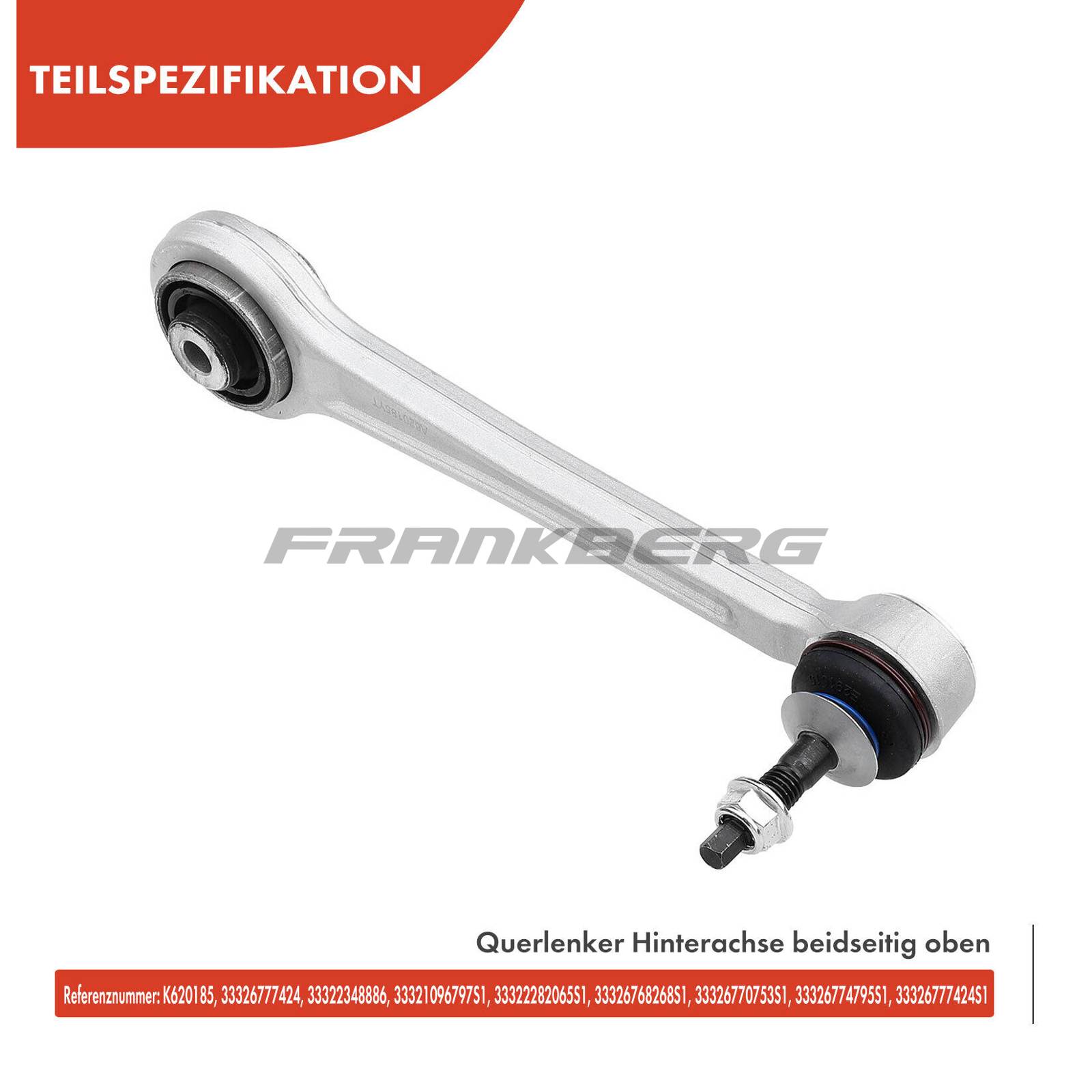 Control/Trailing Arm, wheel suspension