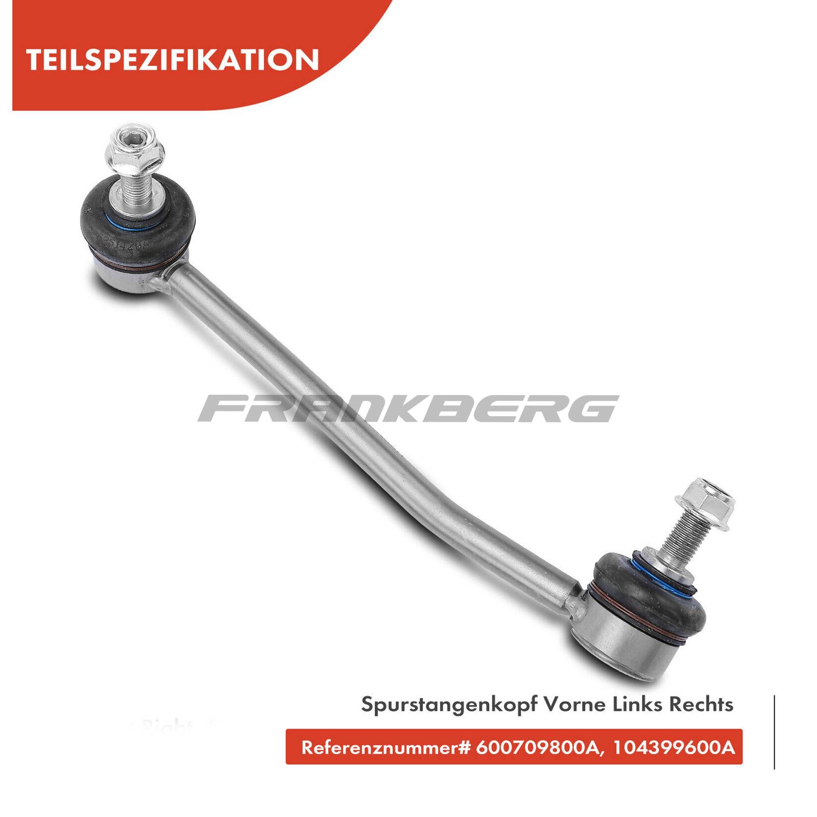 Control/Trailing Arm, wheel suspension