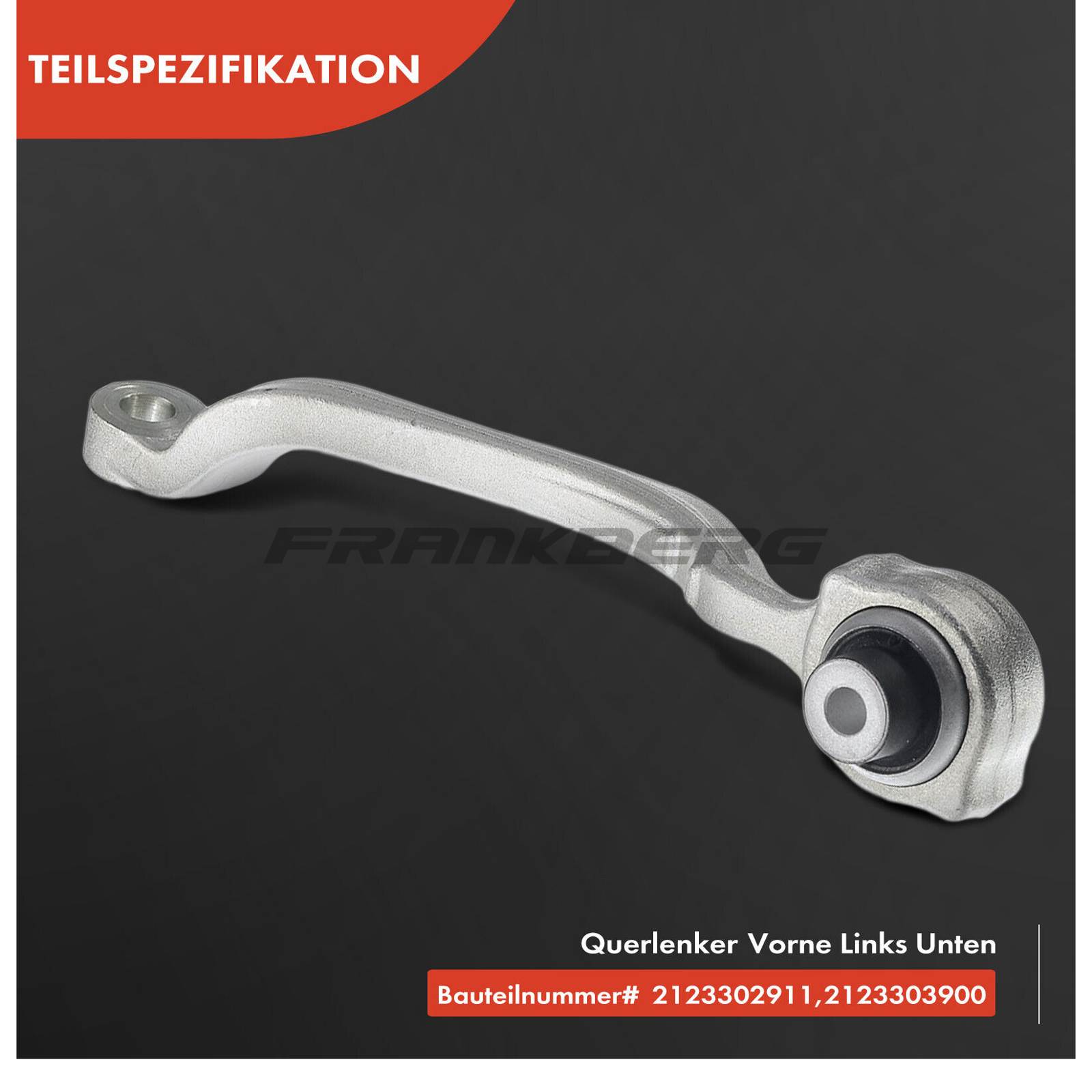 Control/Trailing Arm, wheel suspension