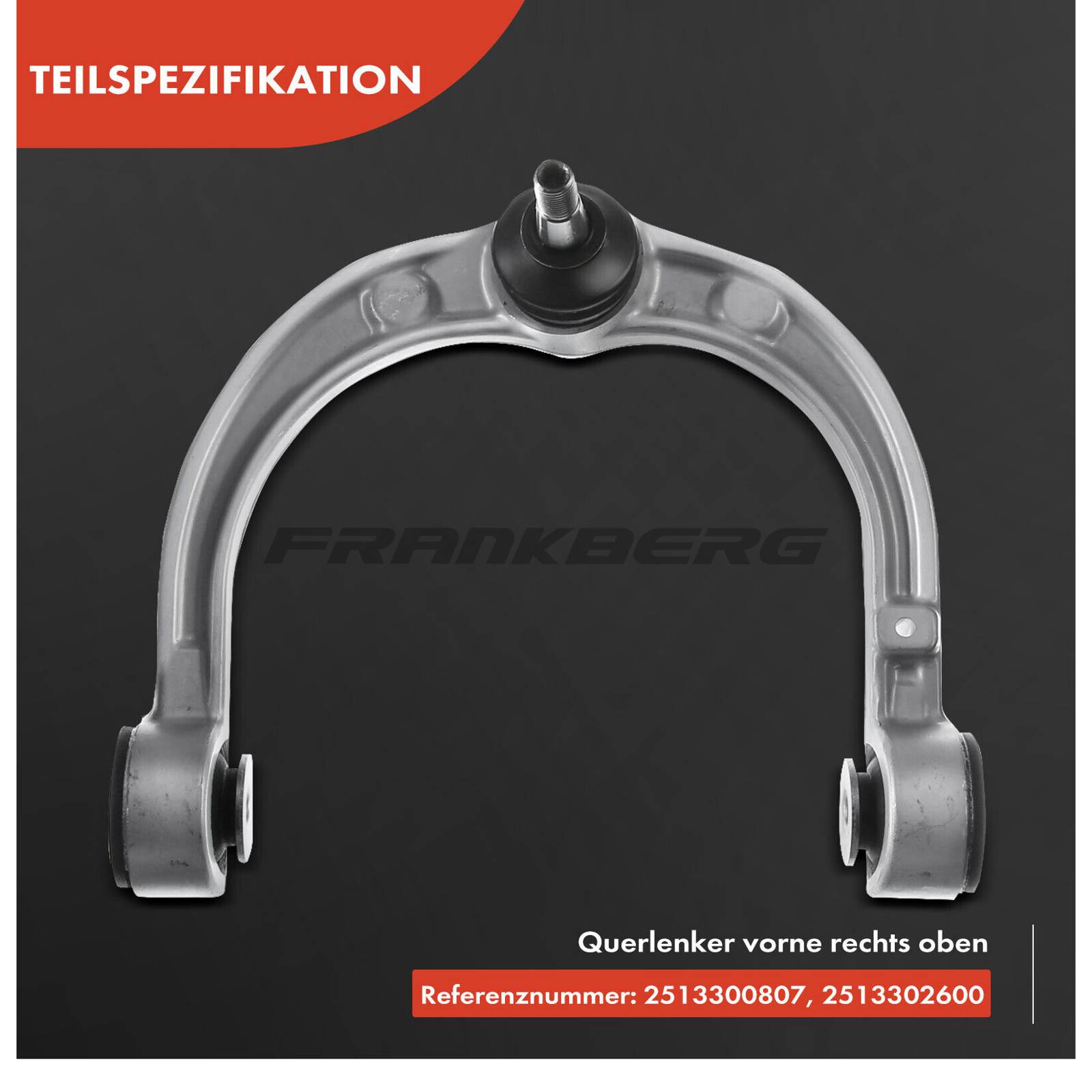 Control/Trailing Arm, wheel suspension