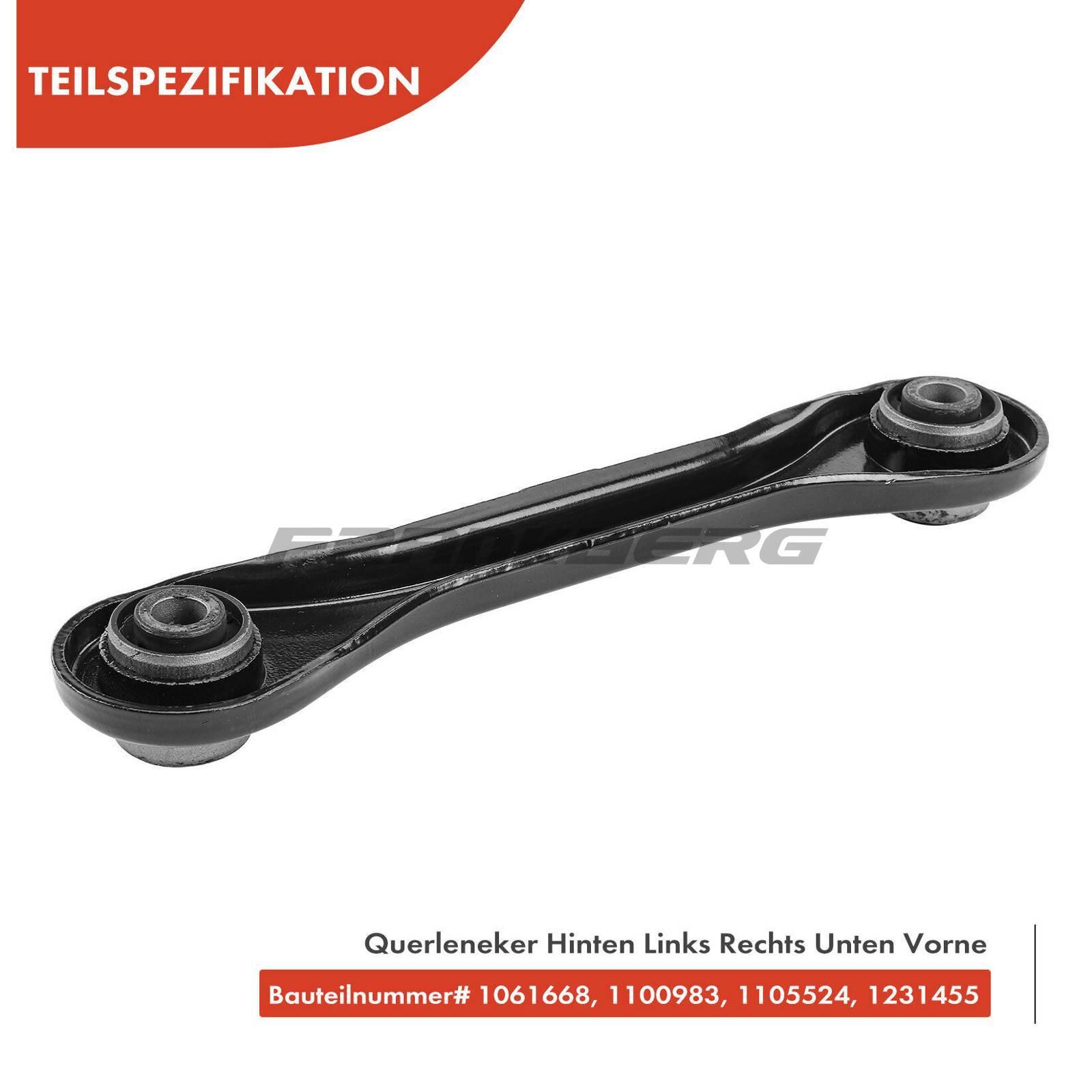 Control/Trailing Arm, wheel suspension