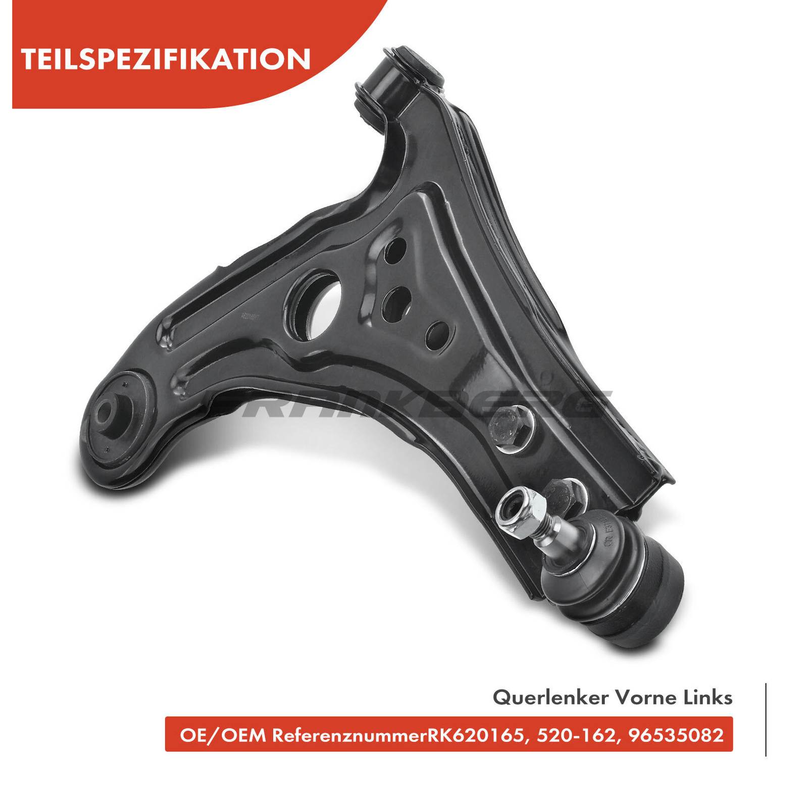 Control/Trailing Arm, wheel suspension