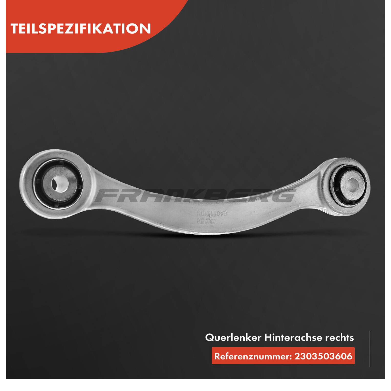 Control/Trailing Arm, wheel suspension