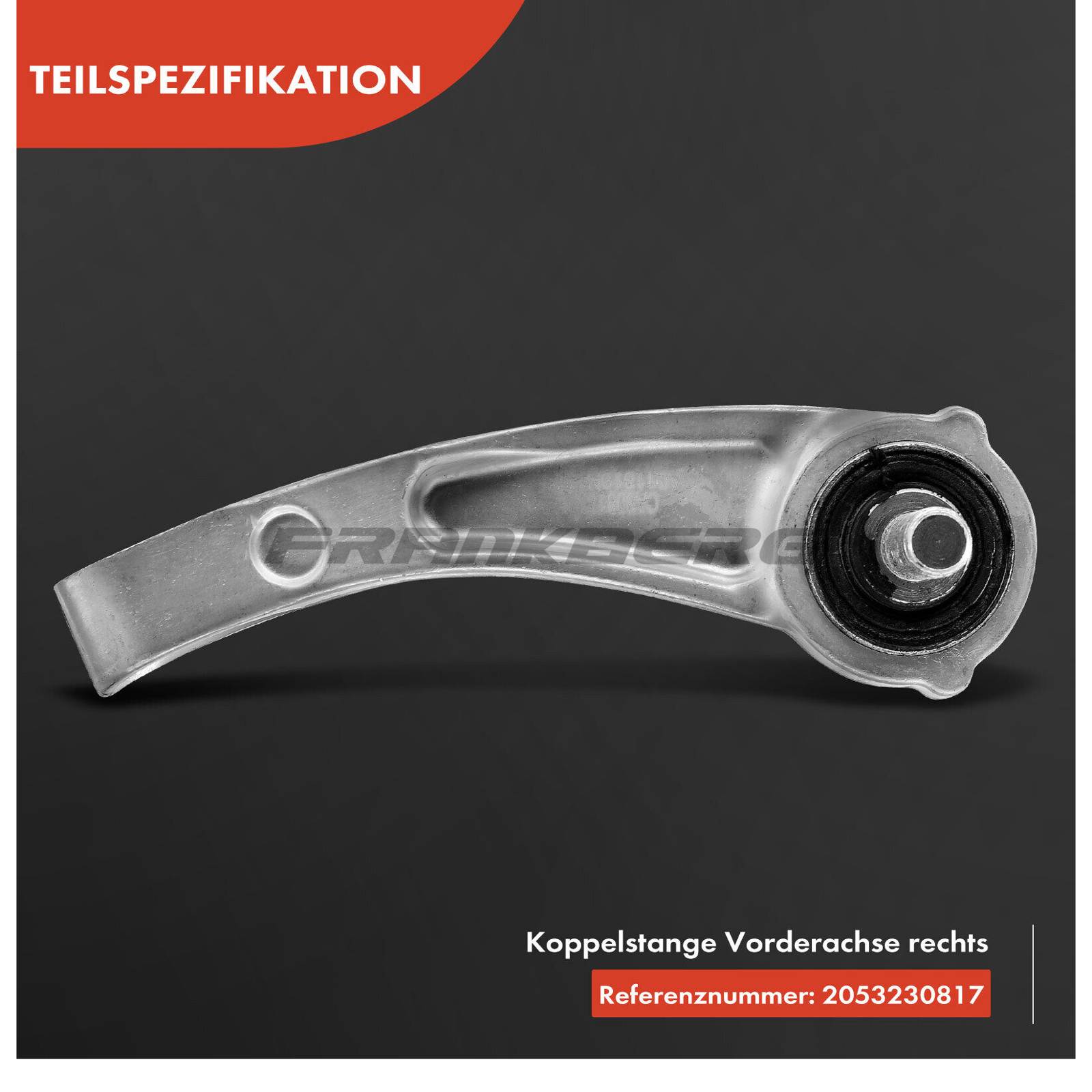 Control/Trailing Arm, wheel suspension