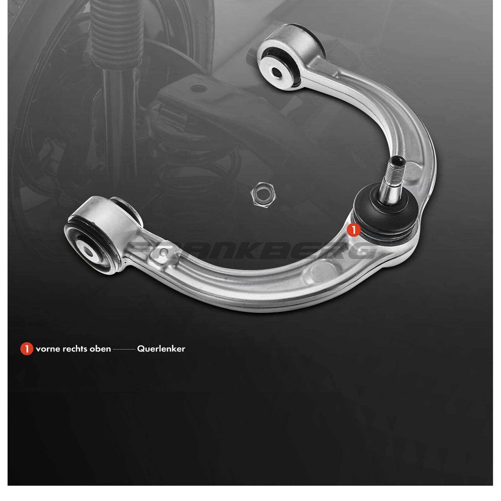Control/Trailing Arm, wheel suspension