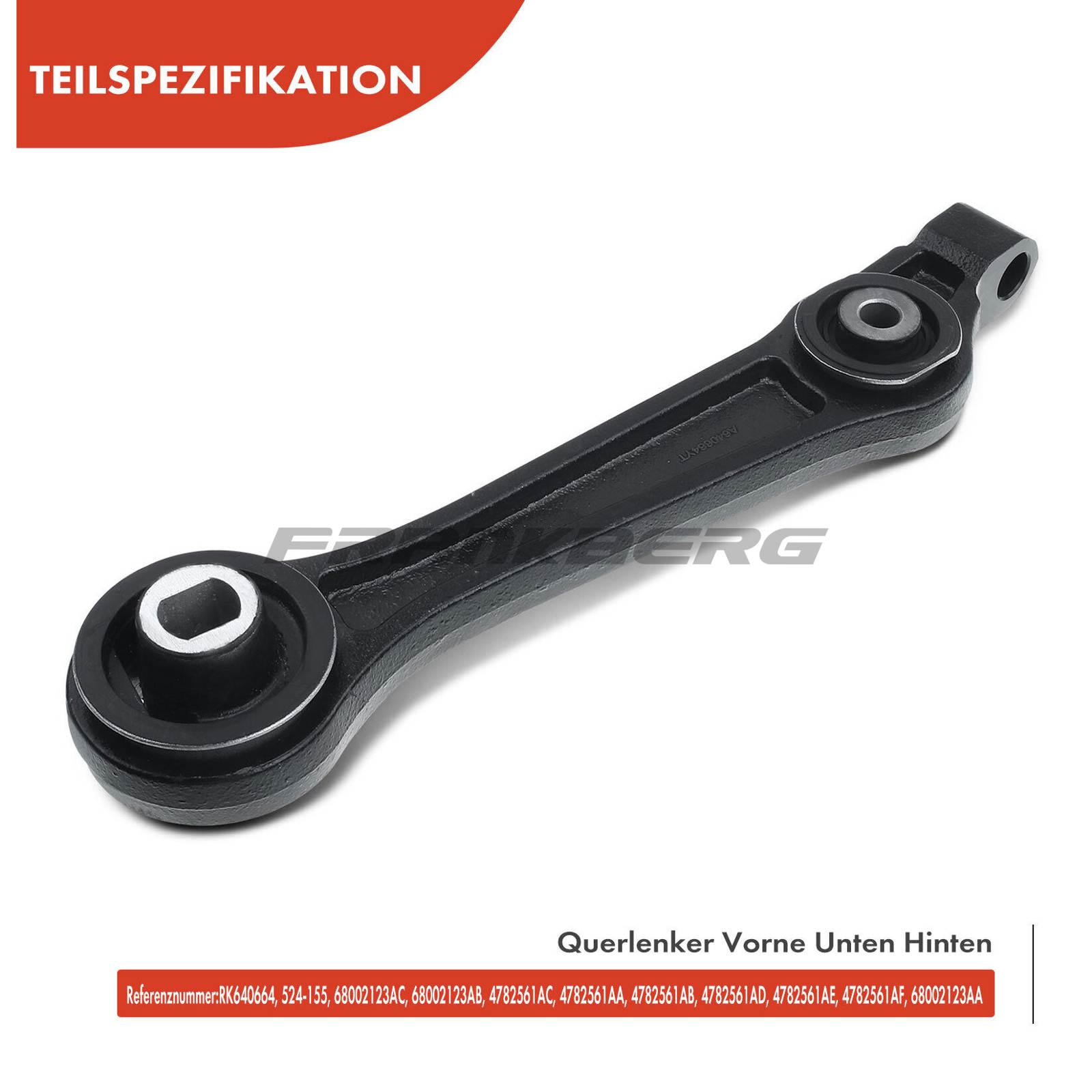 Control/Trailing Arm, wheel suspension