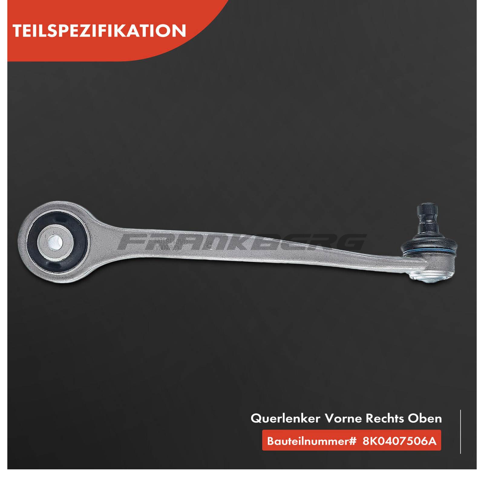 Control/Trailing Arm, wheel suspension