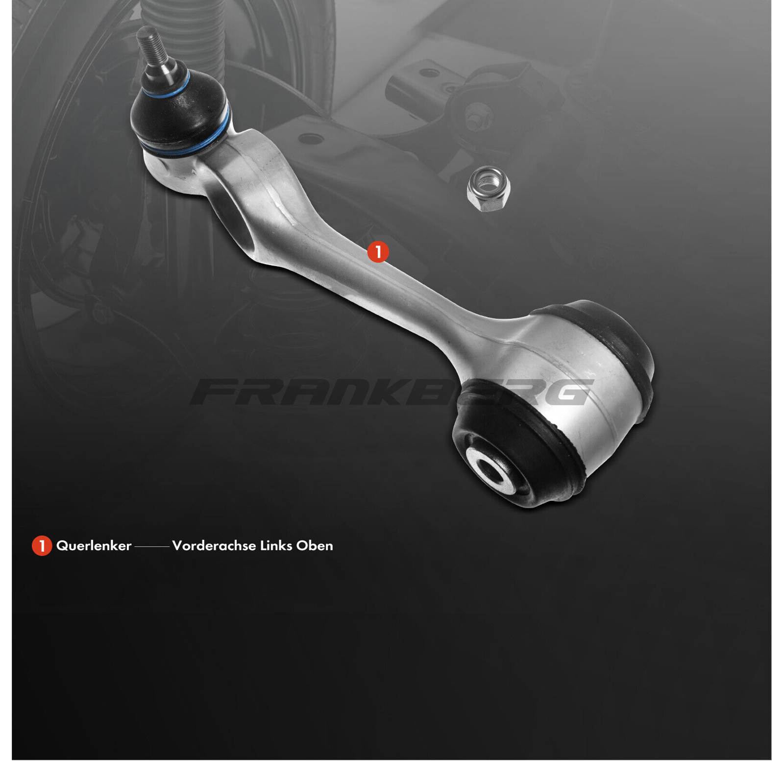 Control/Trailing Arm, wheel suspension