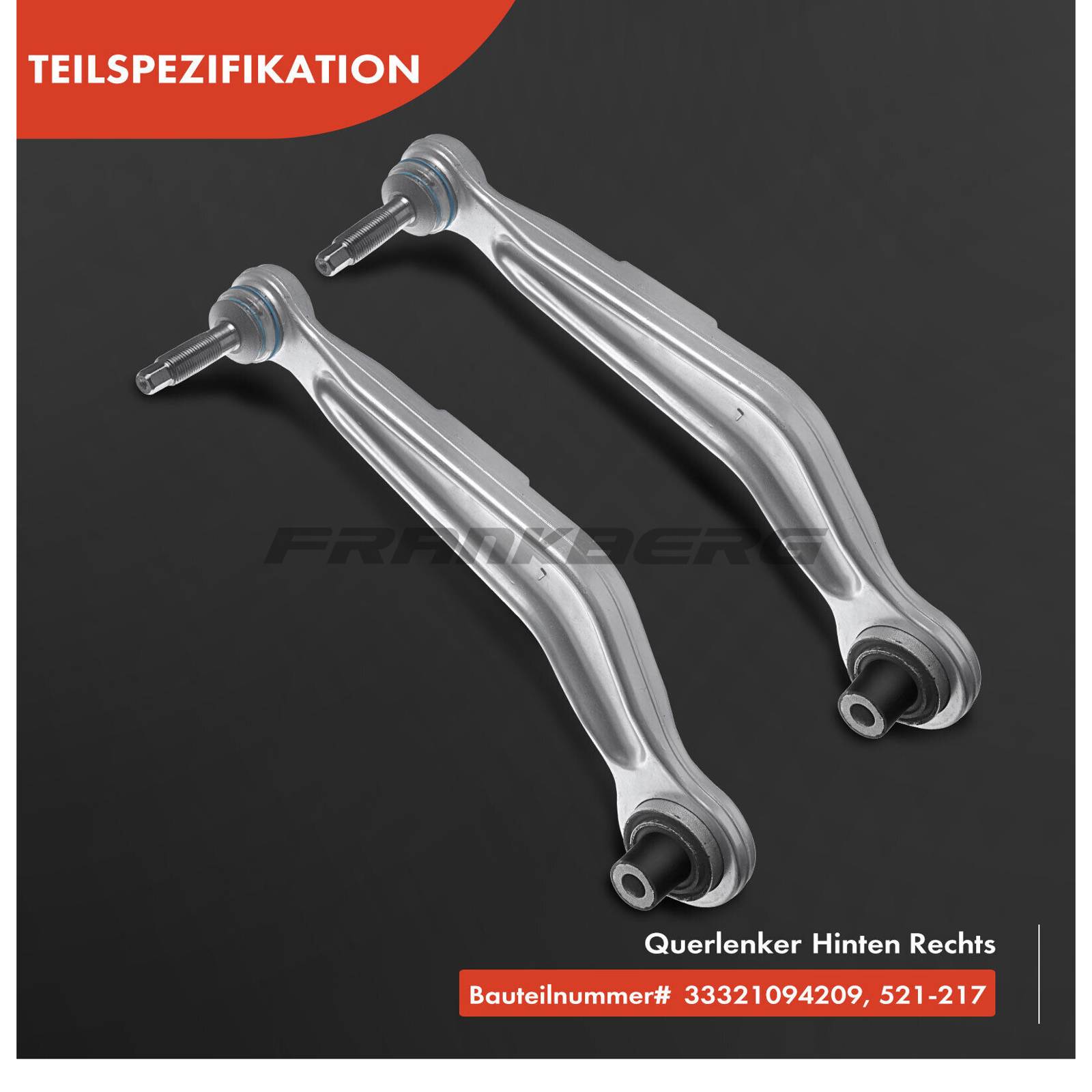 Control/Trailing Arm, wheel suspension