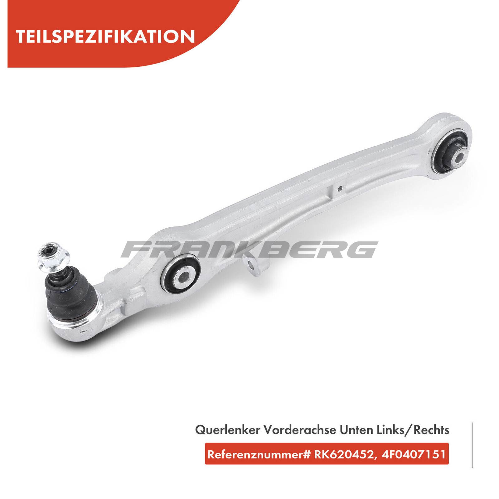 Control/Trailing Arm, wheel suspension