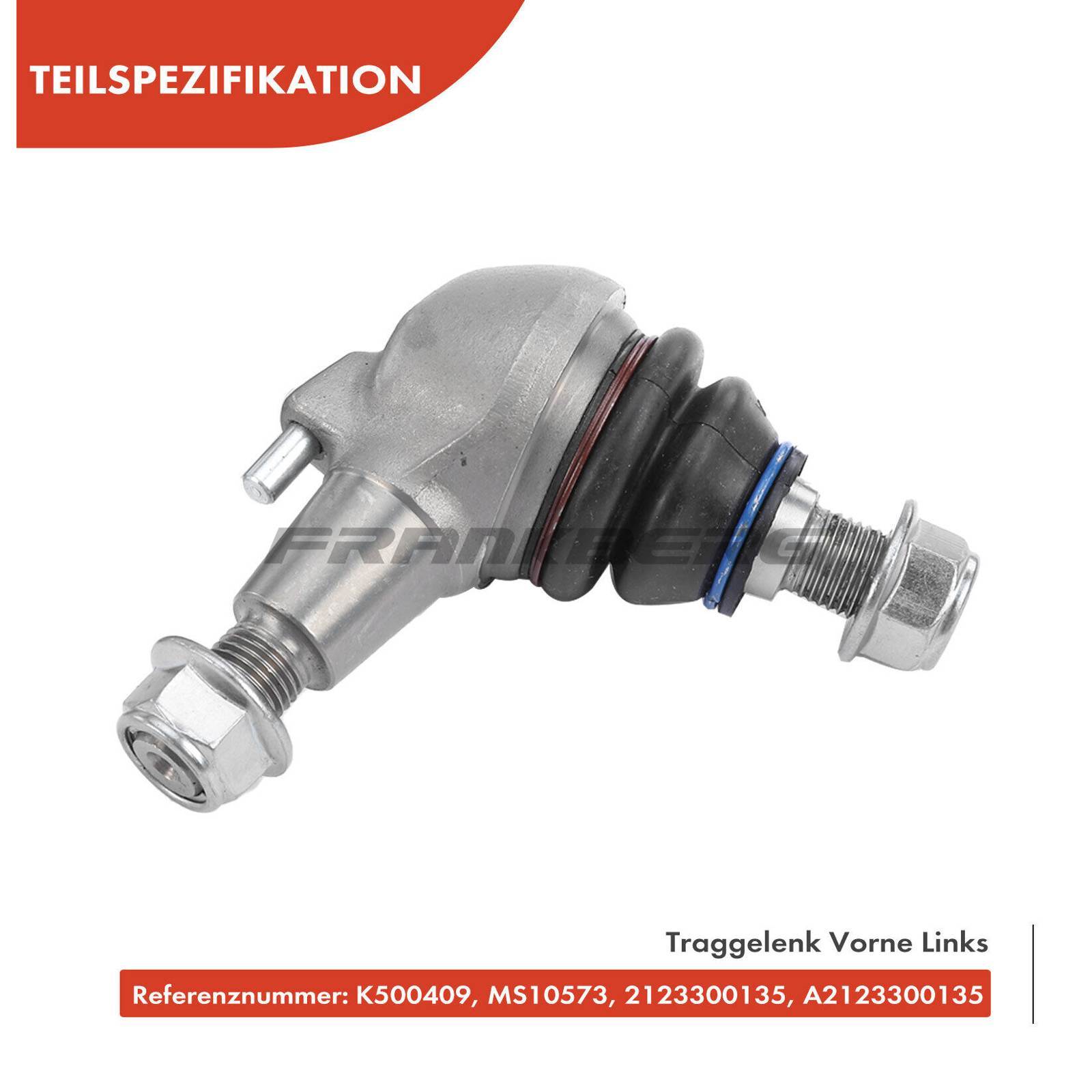 Control/Trailing Arm, wheel suspension