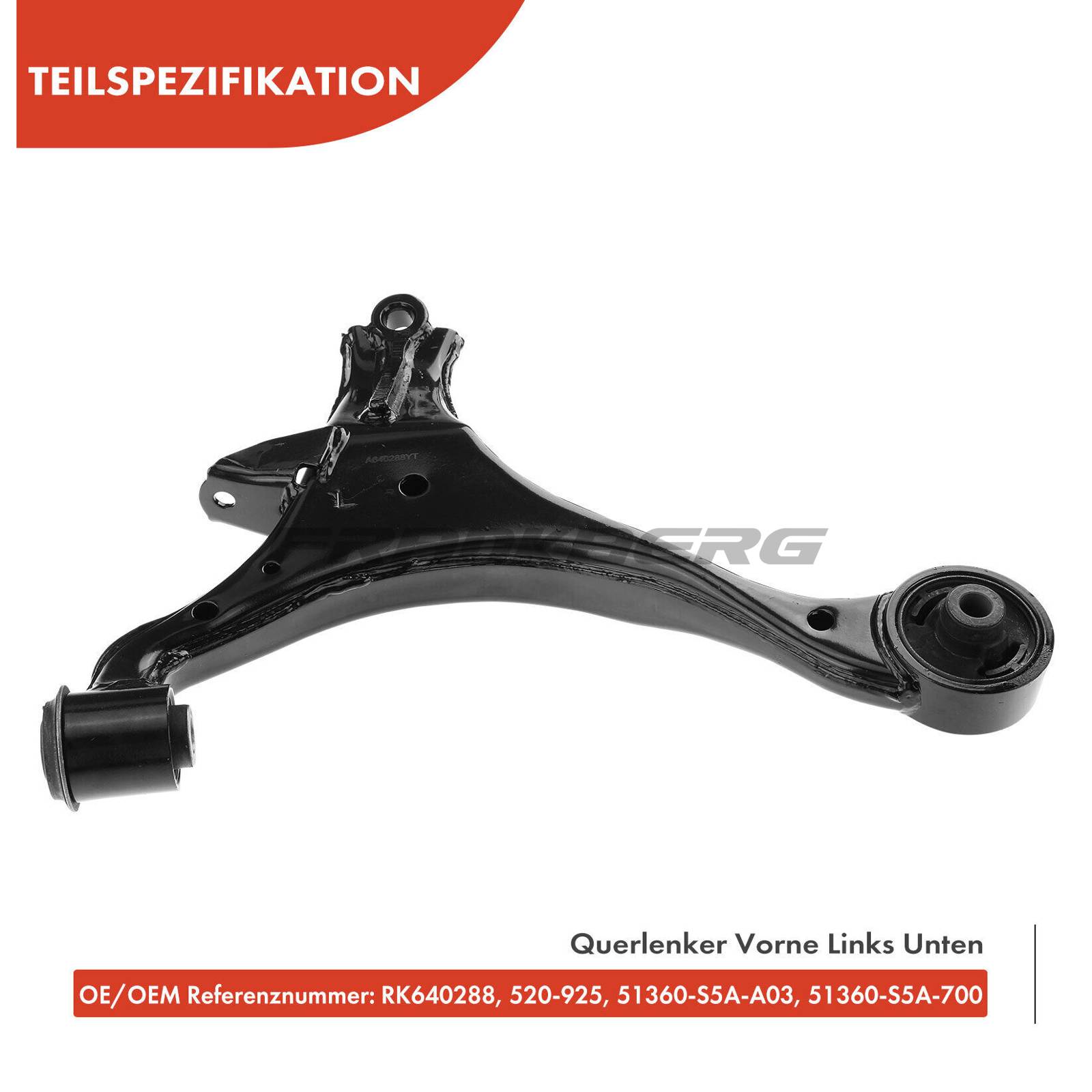 Control/Trailing Arm, wheel suspension