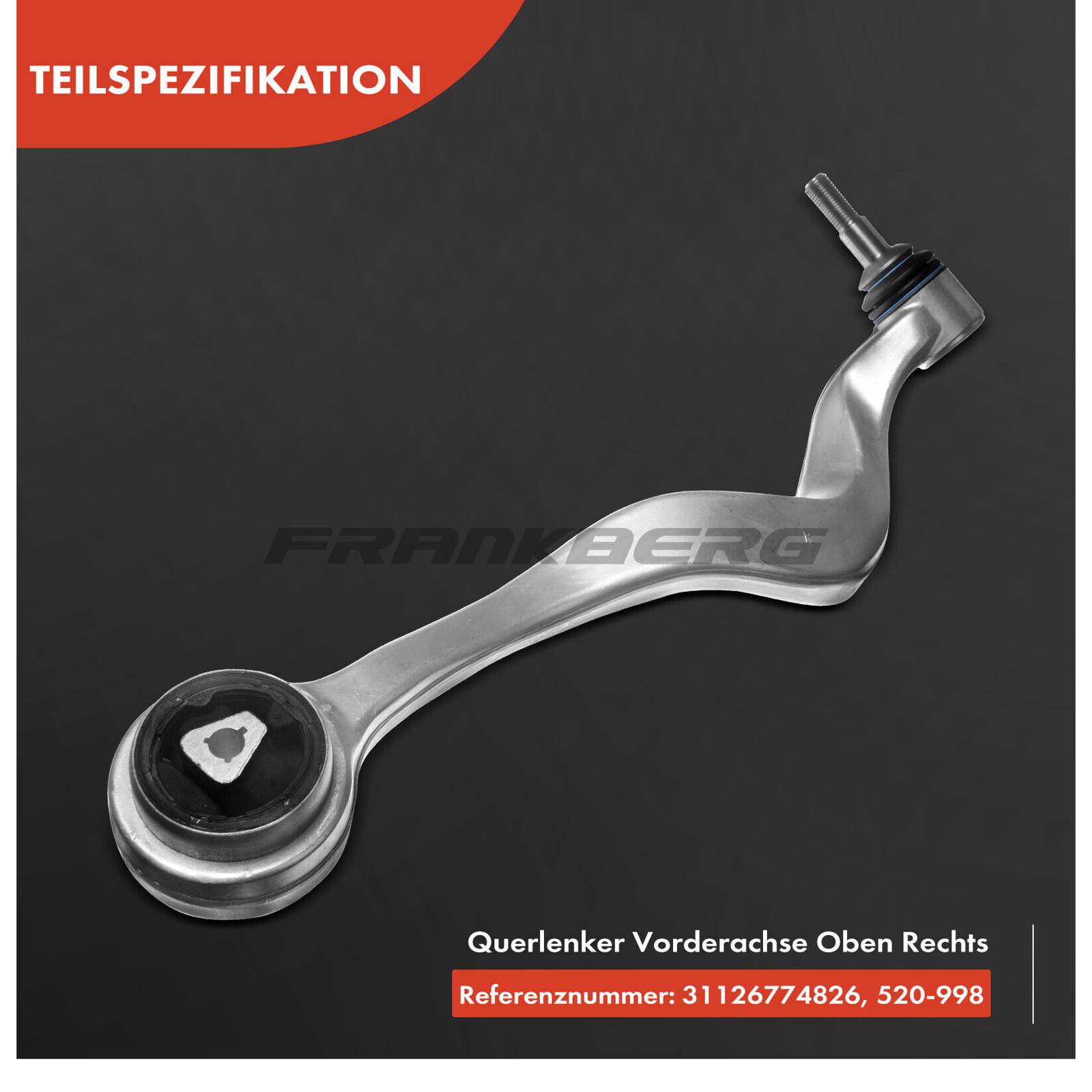 Control/Trailing Arm, wheel suspension