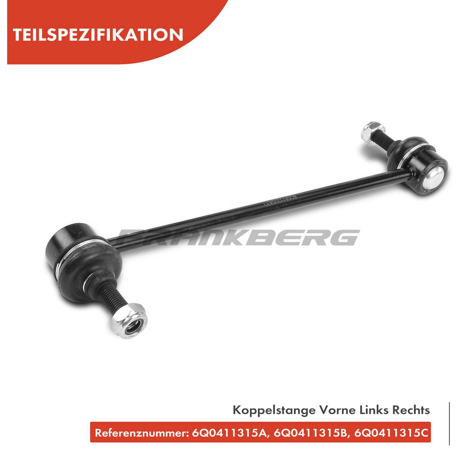 Control/Trailing Arm, wheel suspension