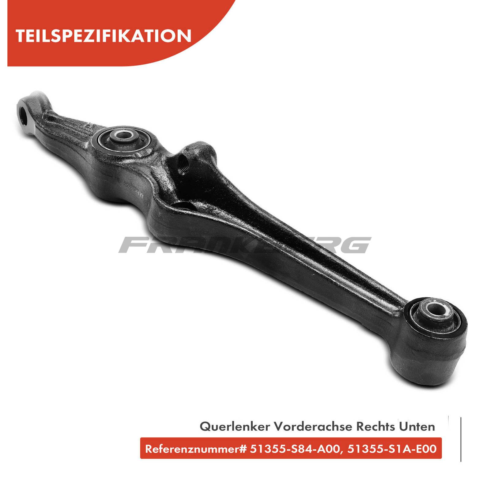 Control/Trailing Arm, wheel suspension