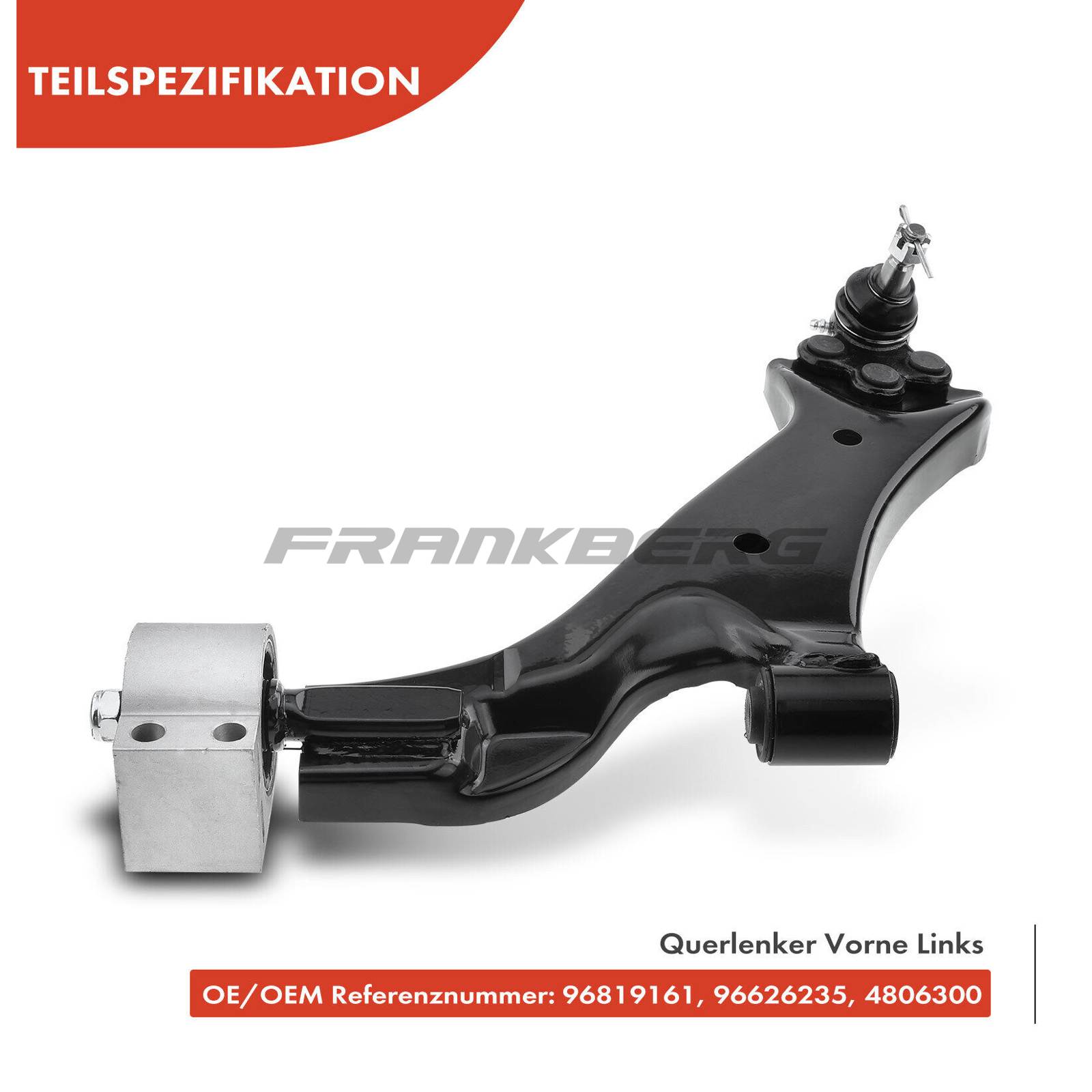 Control/Trailing Arm, wheel suspension