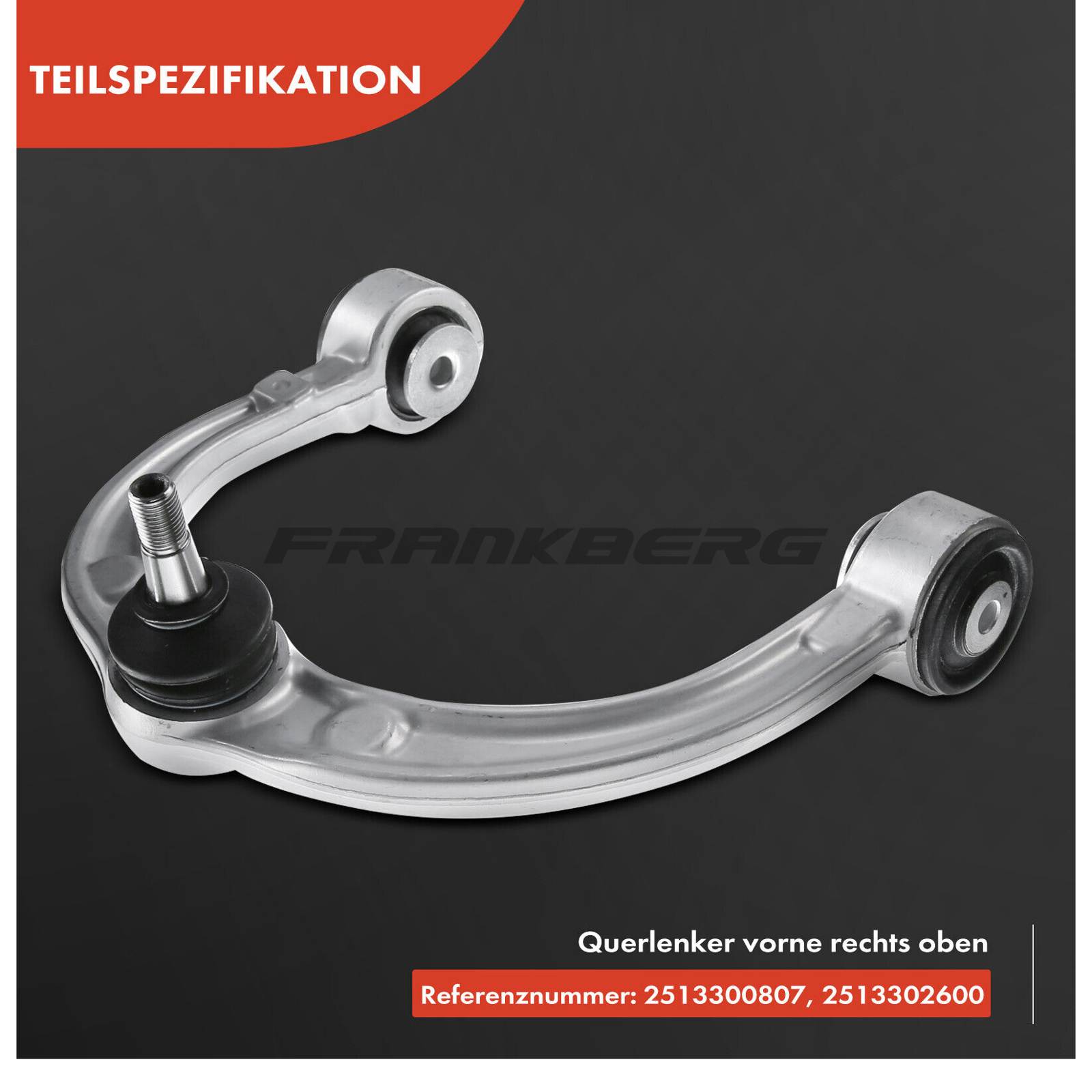 Control/Trailing Arm, wheel suspension