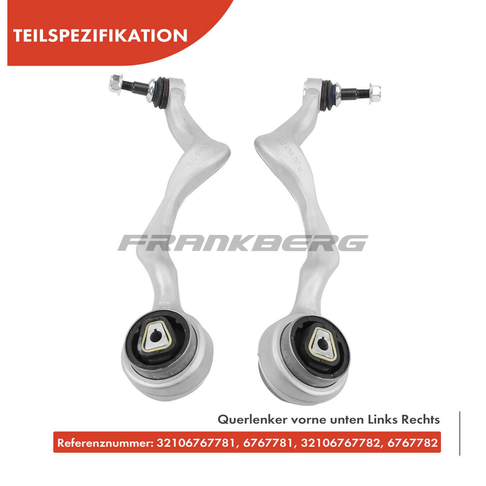 Control/Trailing Arm, wheel suspension