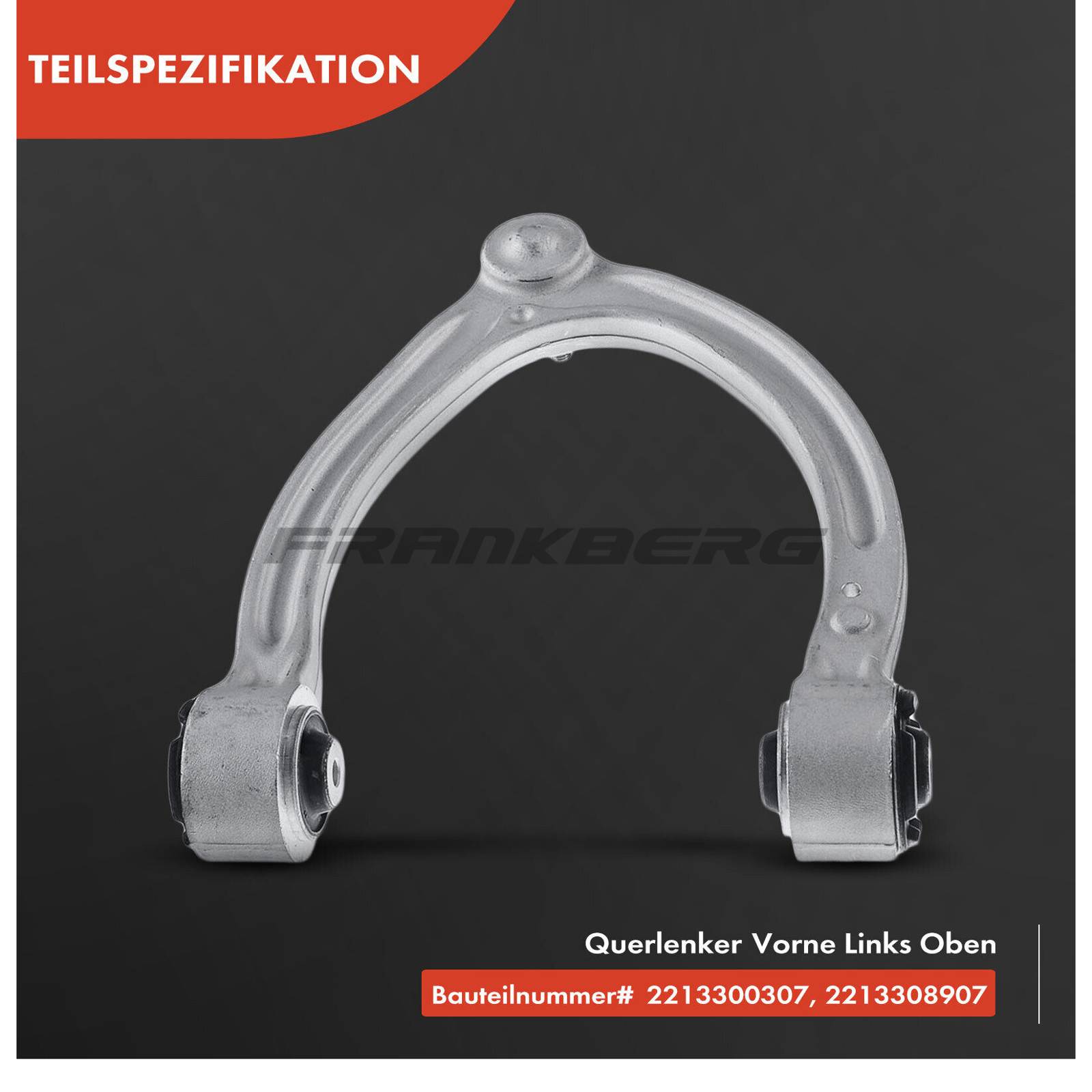 Control/Trailing Arm, wheel suspension