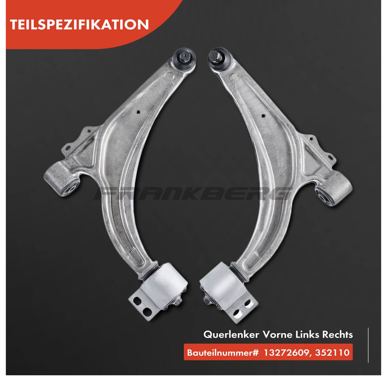 Control/Trailing Arm, wheel suspension
