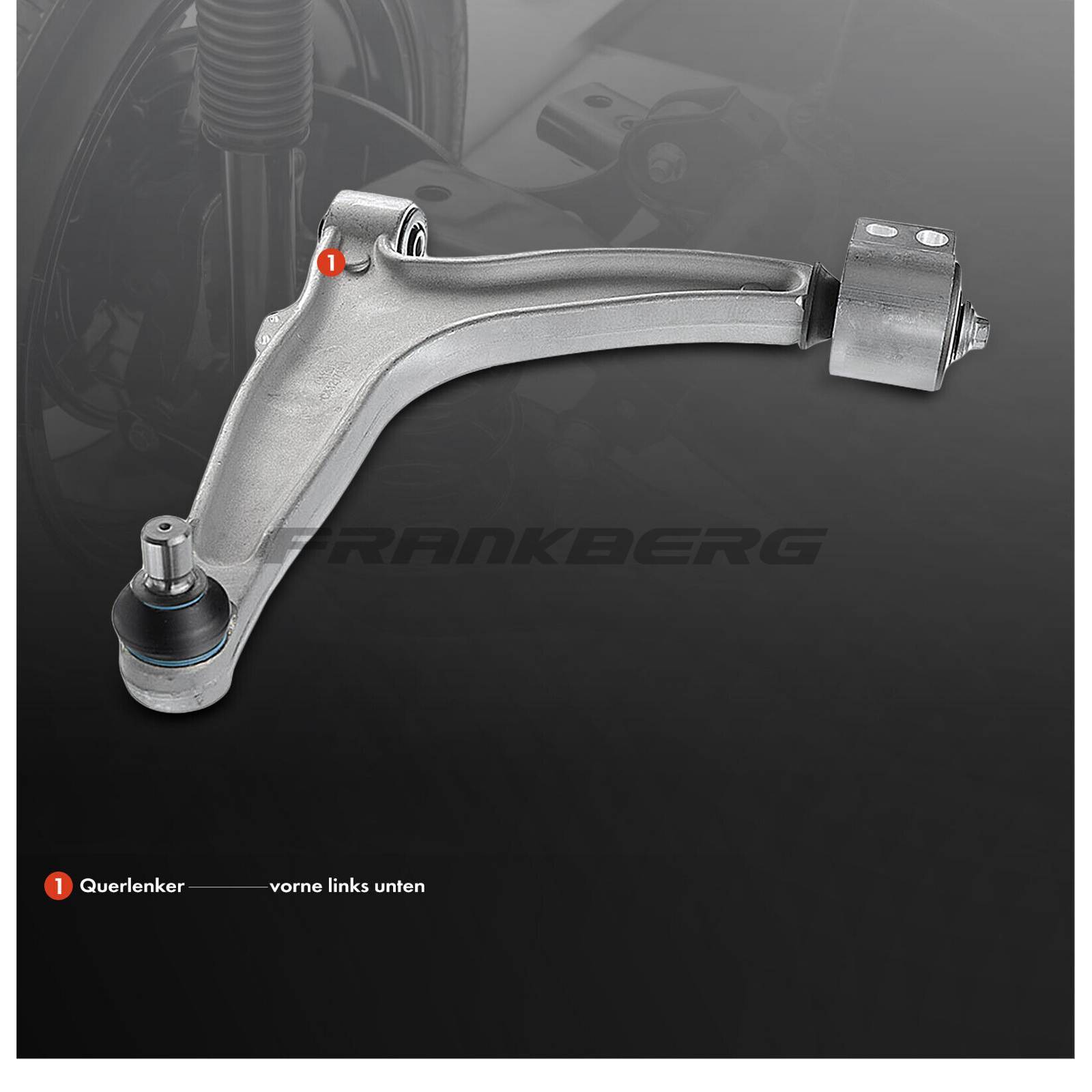 Control/Trailing Arm, wheel suspension