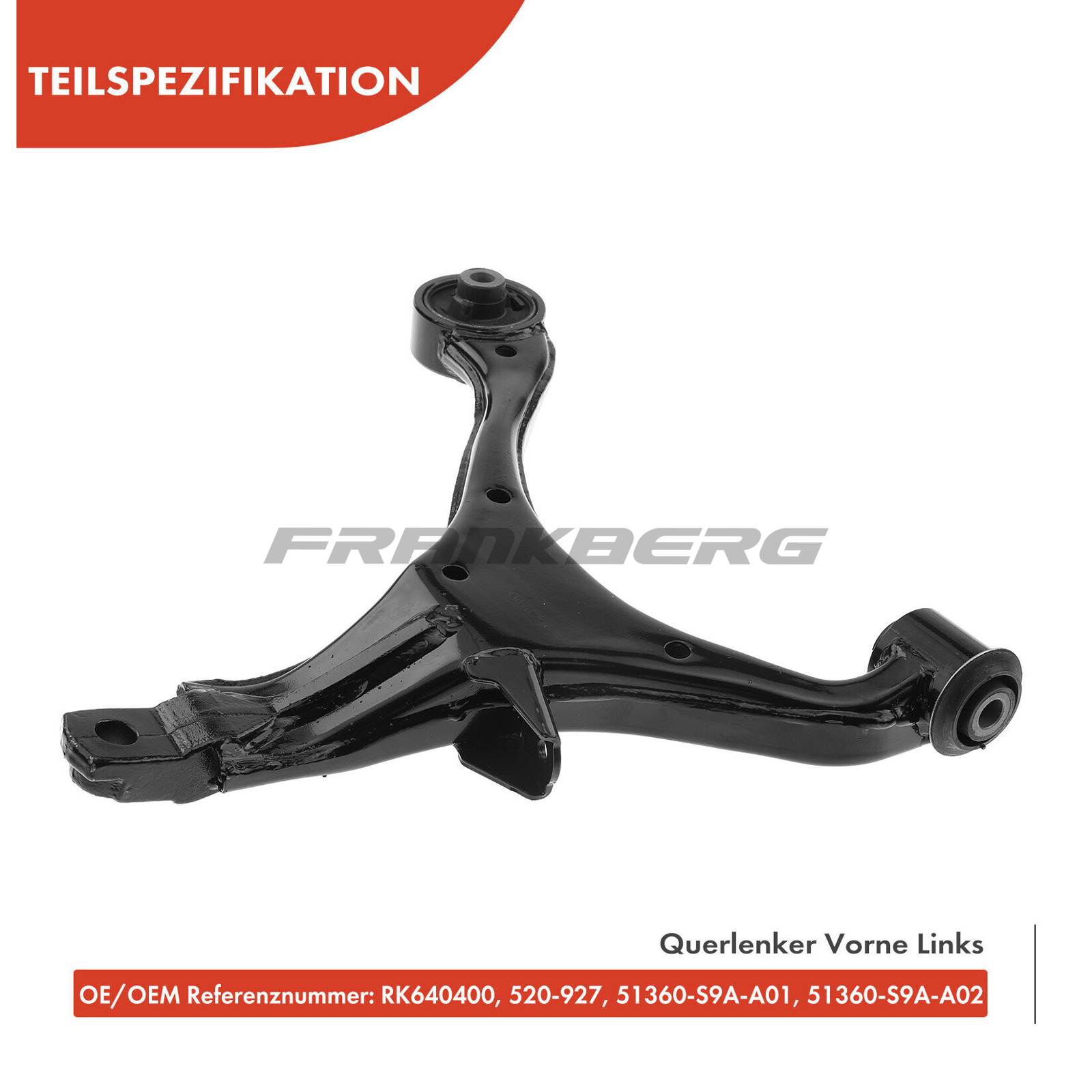 Control/Trailing Arm, wheel suspension