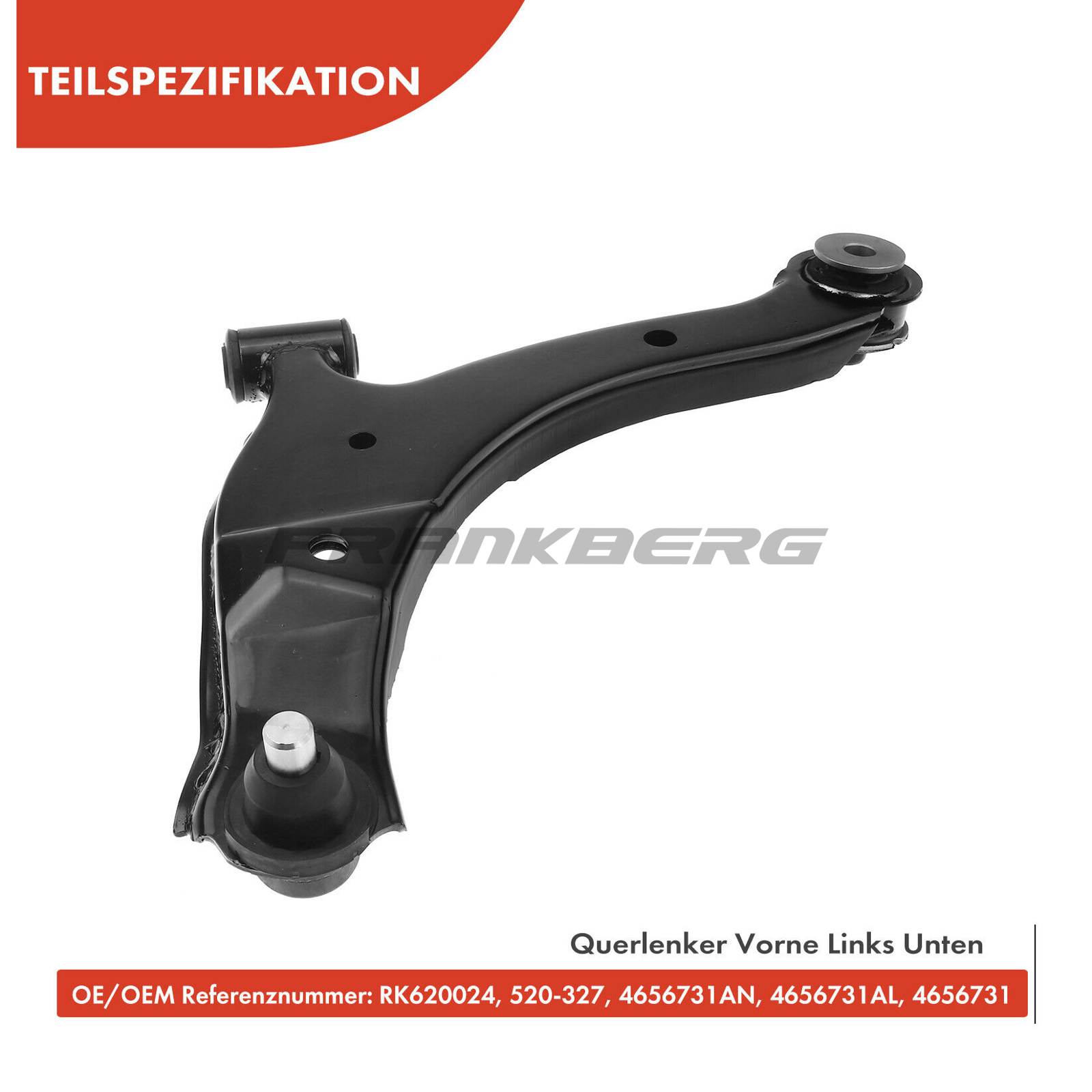 Control/Trailing Arm, wheel suspension