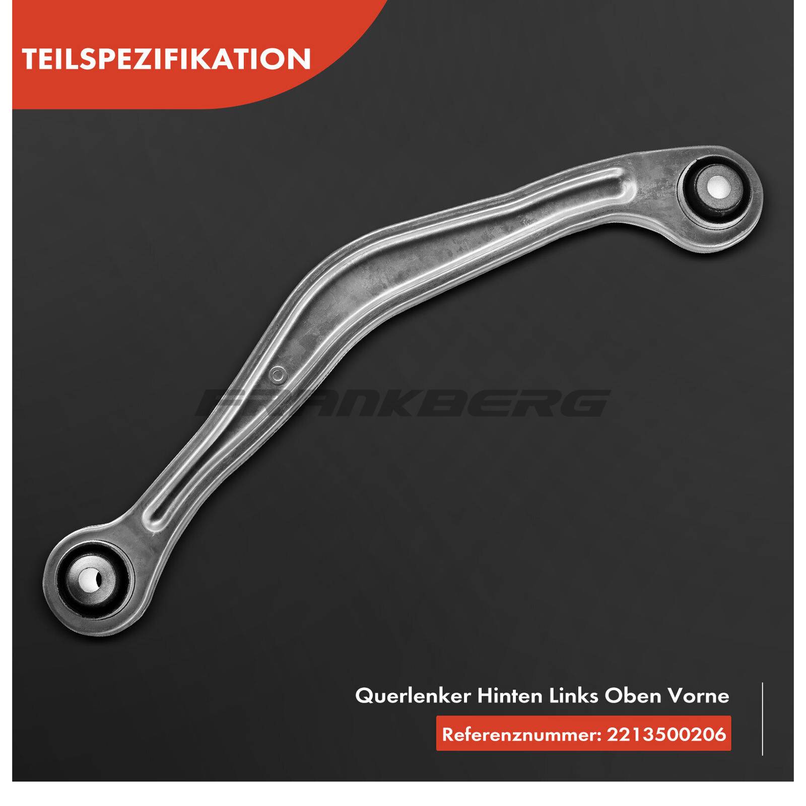Control/Trailing Arm, wheel suspension