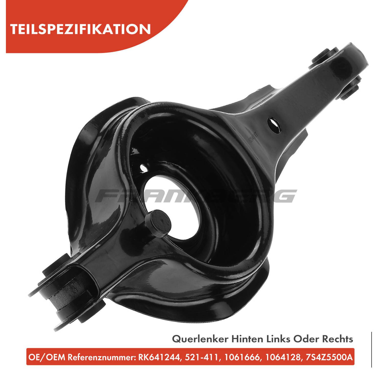Control/Trailing Arm, wheel suspension