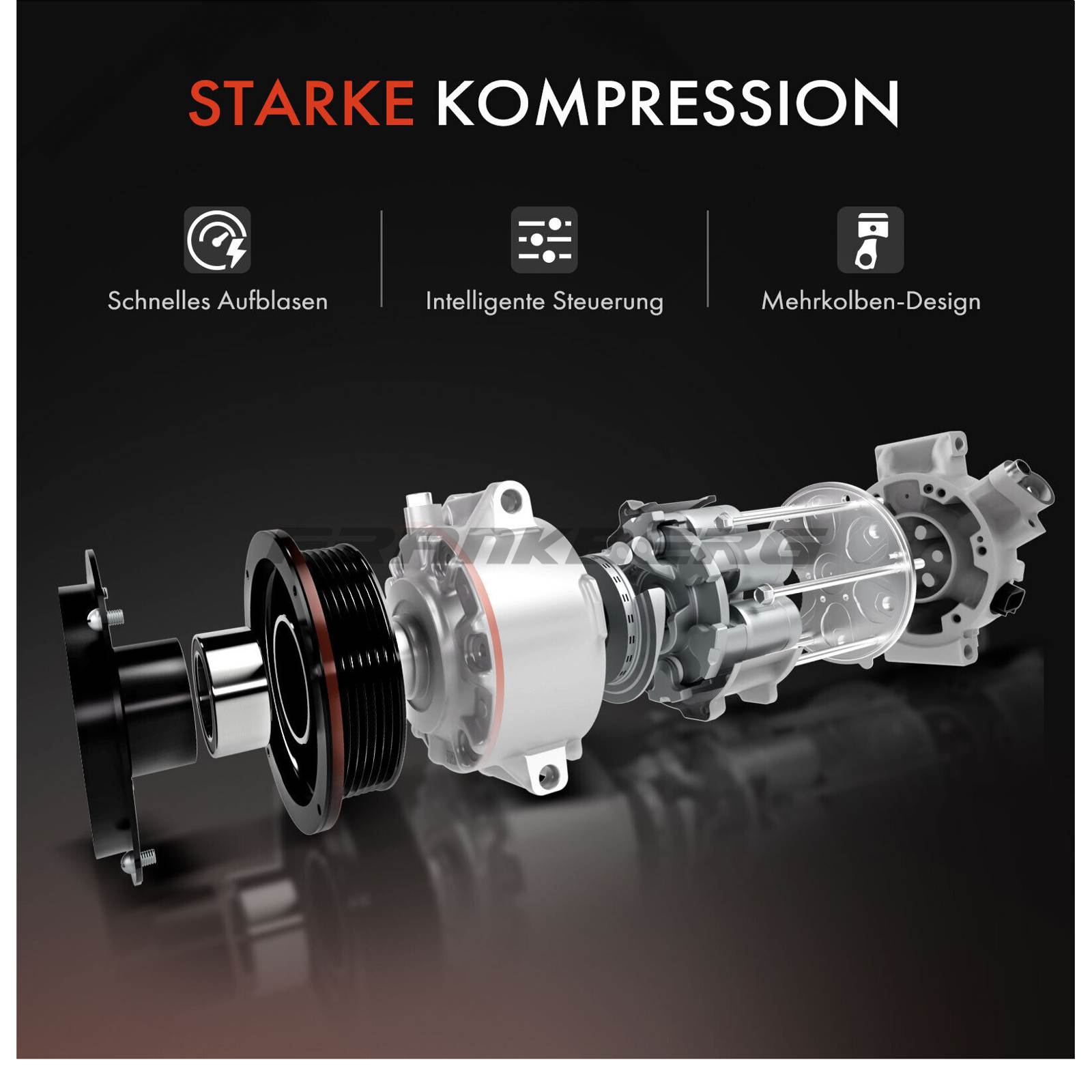 Compressor, air conditioning