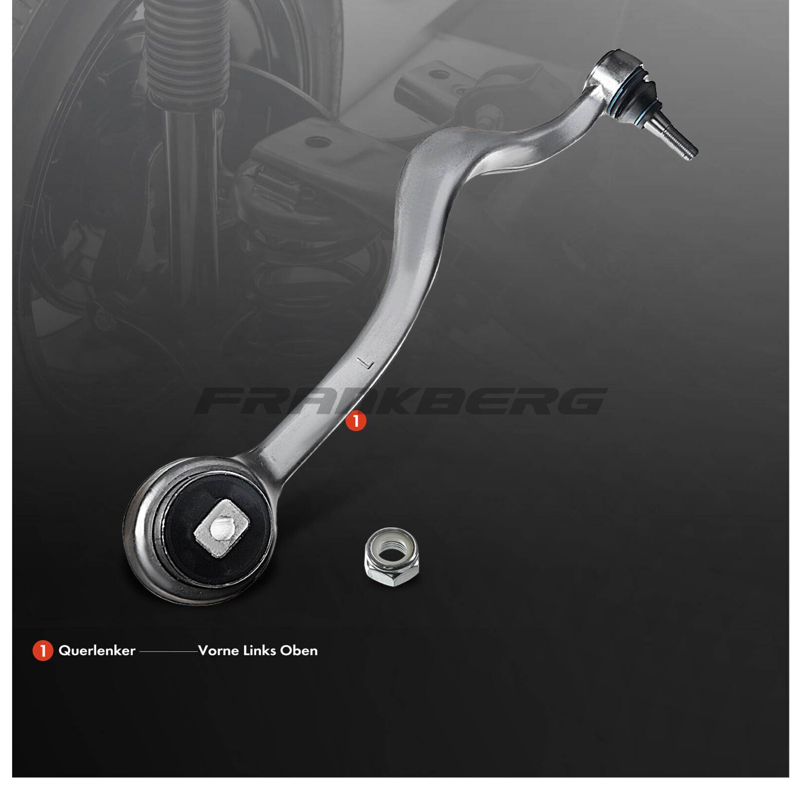 Control/Trailing Arm, wheel suspension