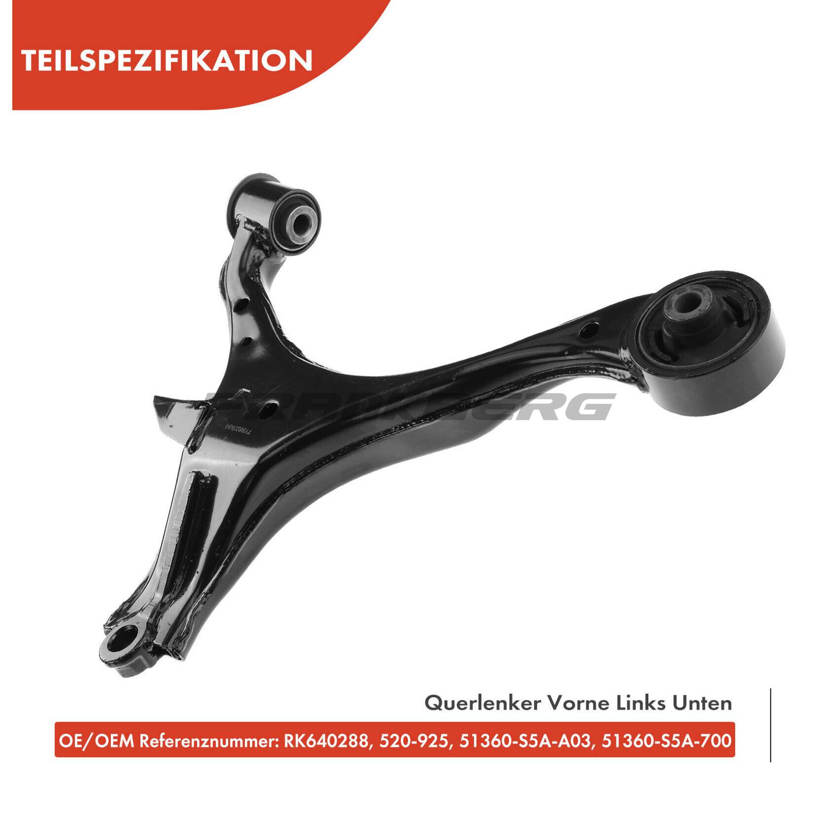 Control/Trailing Arm, wheel suspension