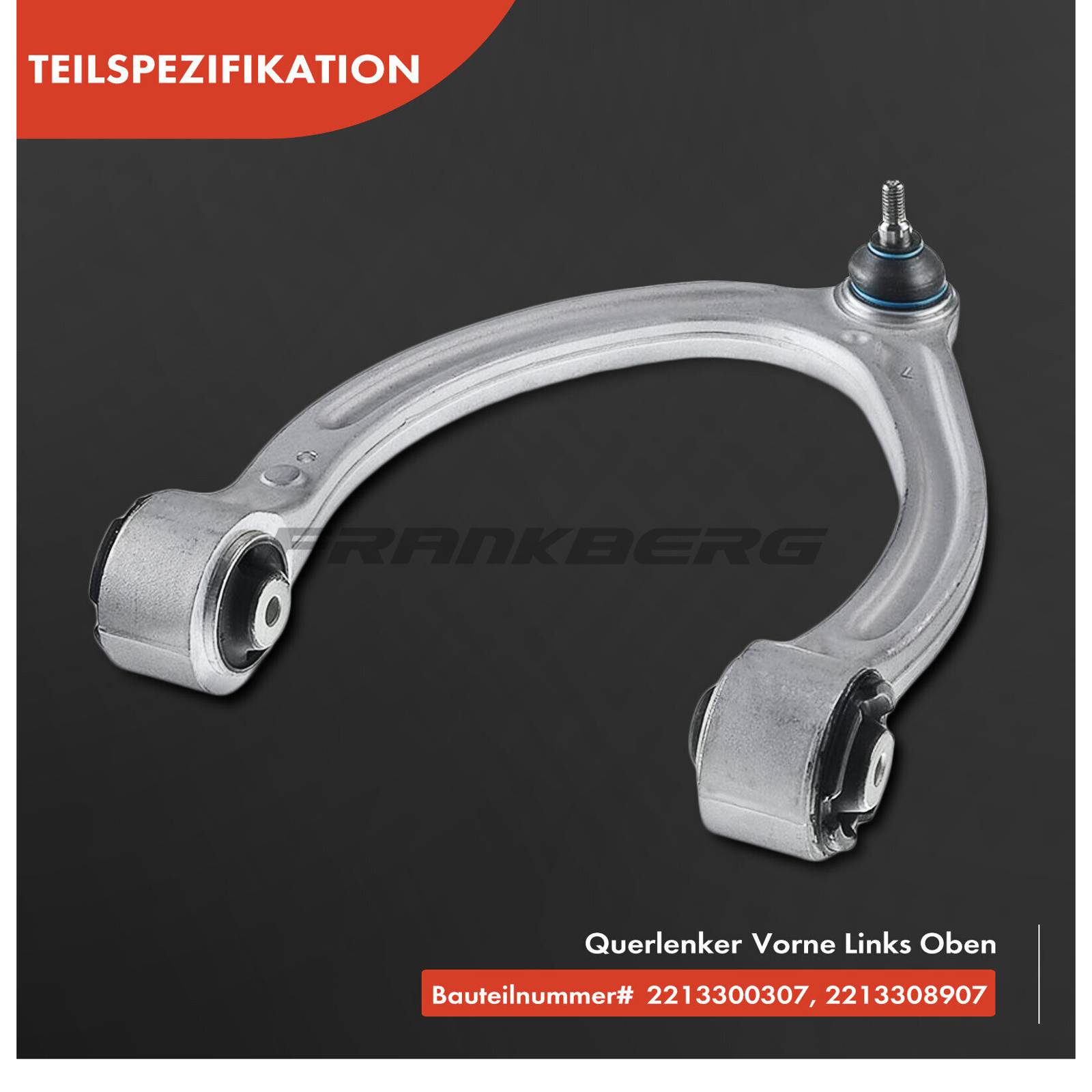 Control/Trailing Arm, wheel suspension
