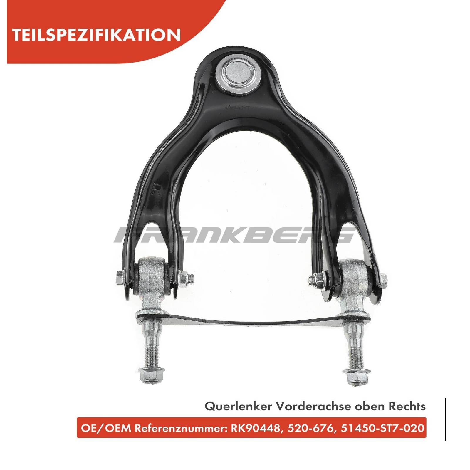 Control/Trailing Arm, wheel suspension