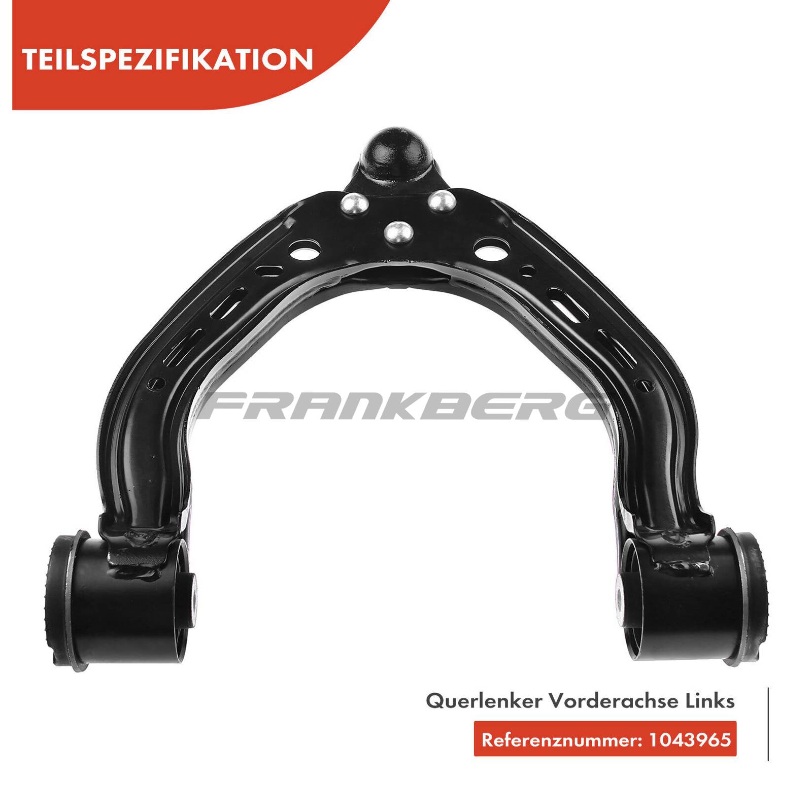 Control/Trailing Arm, wheel suspension