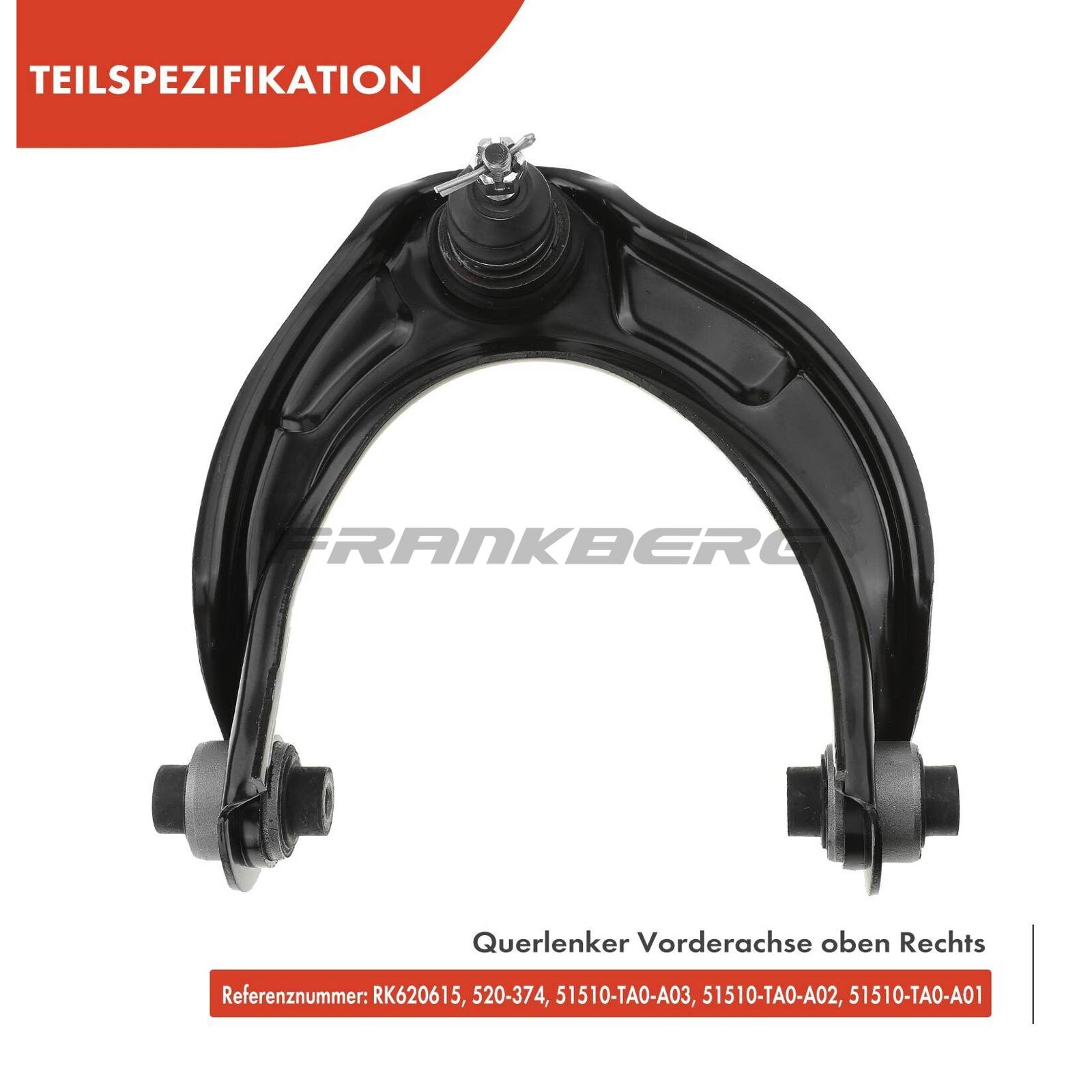 Control/Trailing Arm, wheel suspension