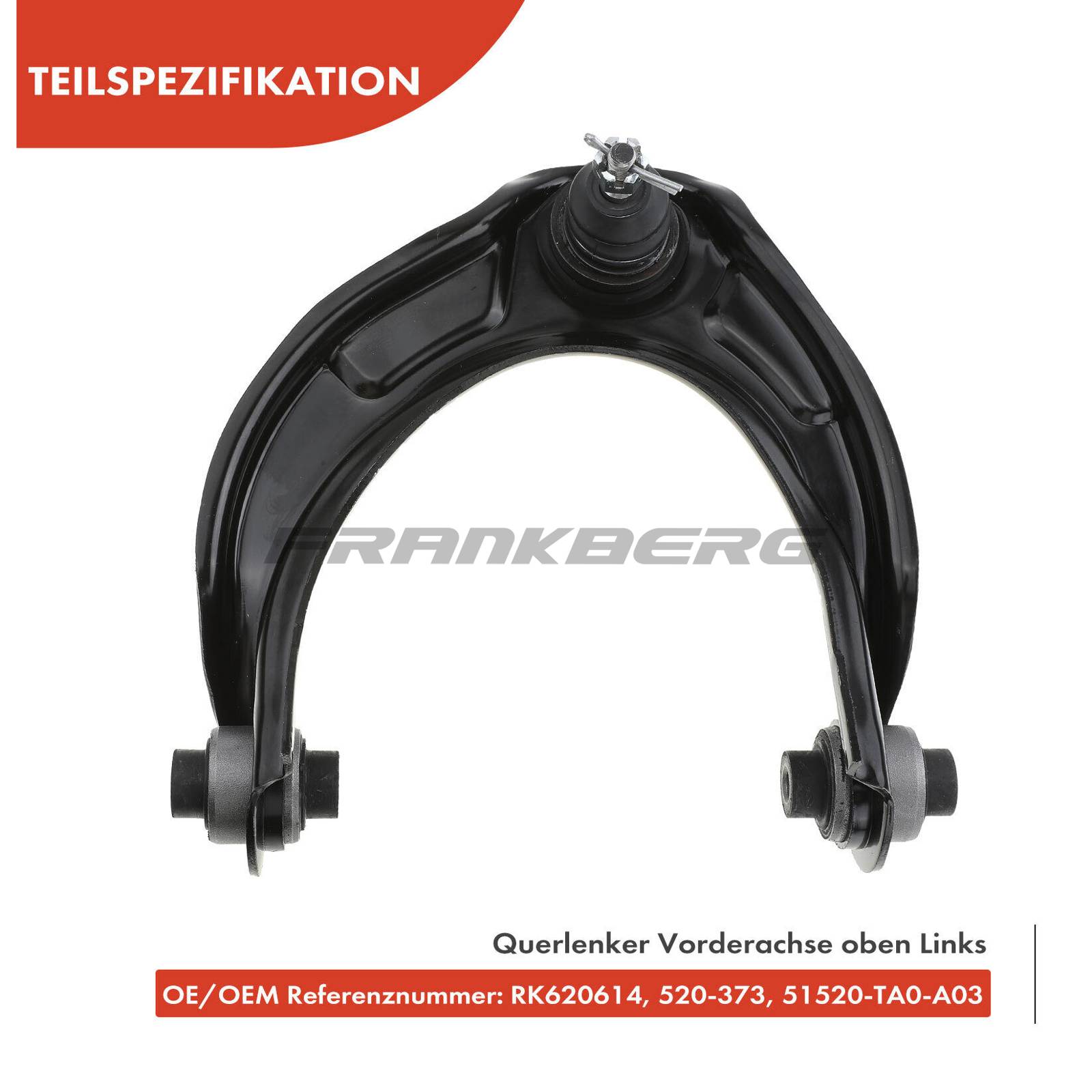 Control/Trailing Arm, wheel suspension