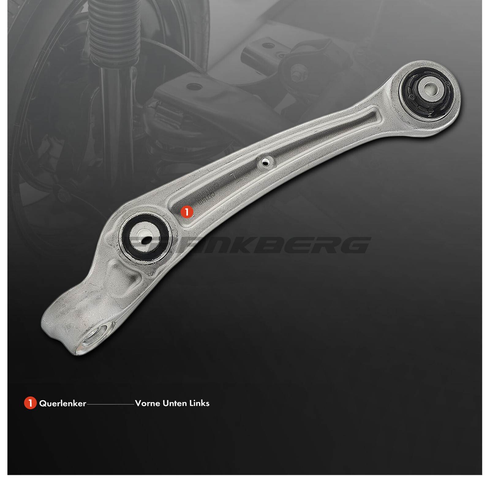 Control/Trailing Arm, wheel suspension