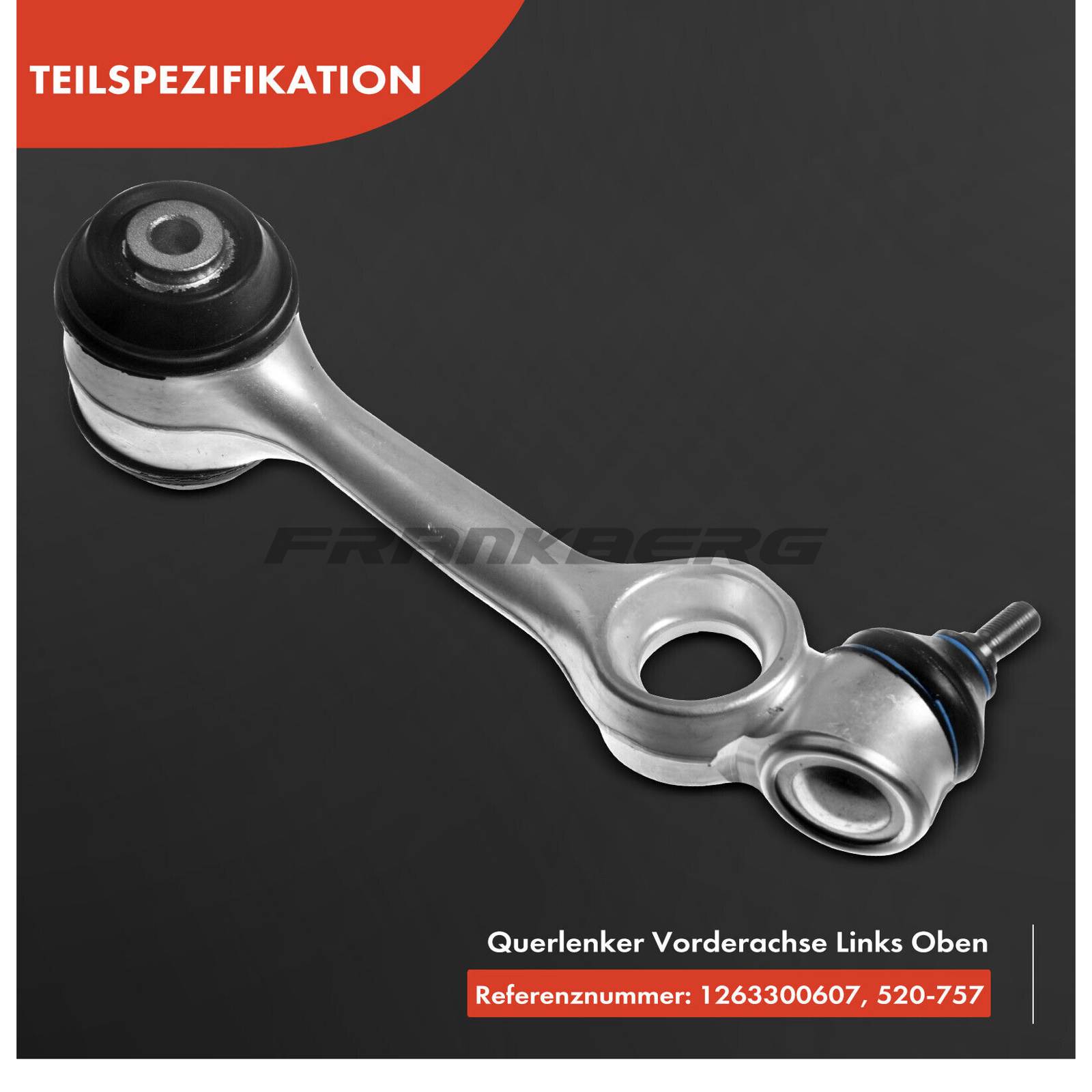 Control/Trailing Arm, wheel suspension