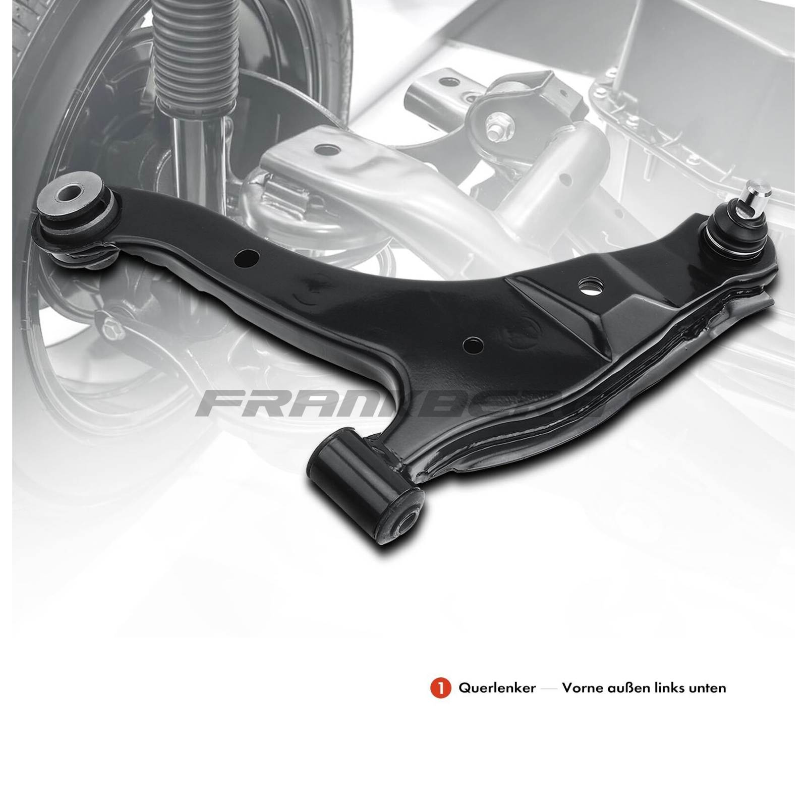 Control/Trailing Arm, wheel suspension (5481FB0006622)