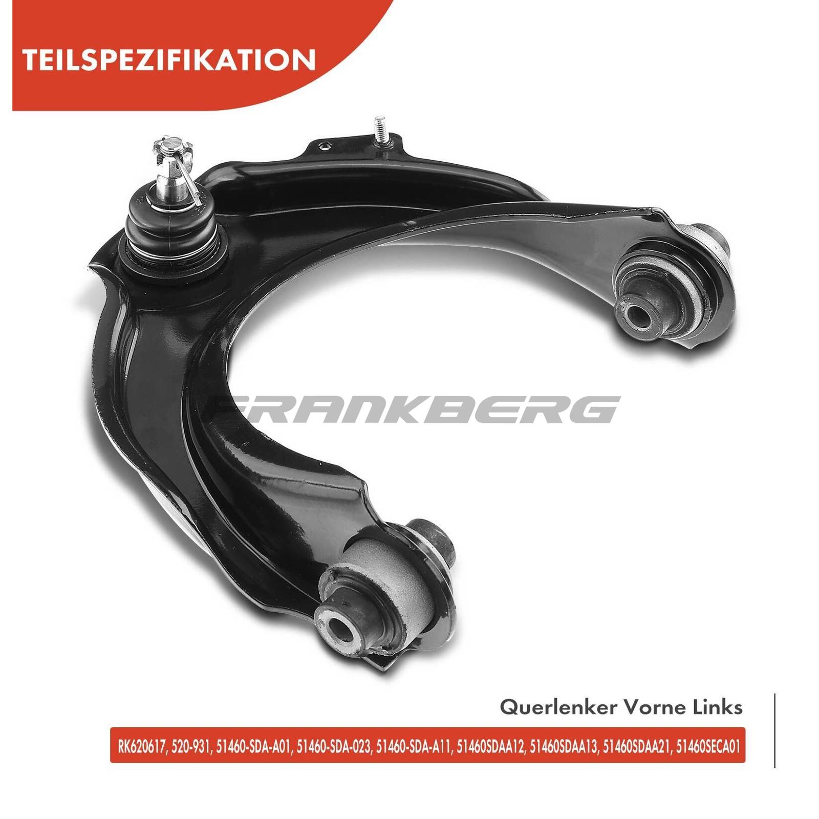 Control/Trailing Arm, wheel suspension