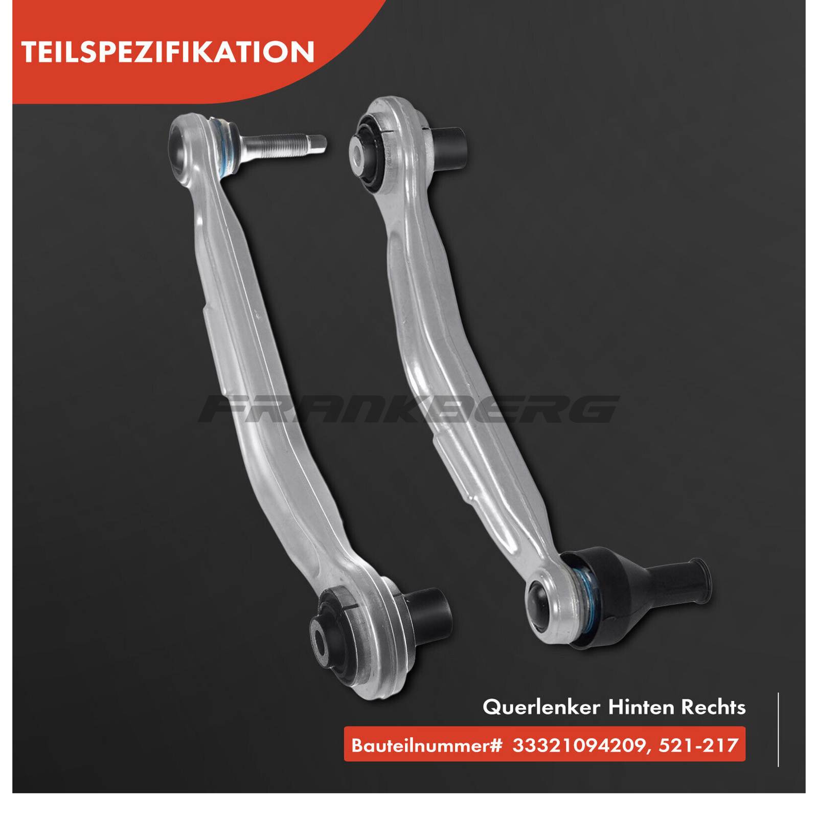 Control/Trailing Arm, wheel suspension