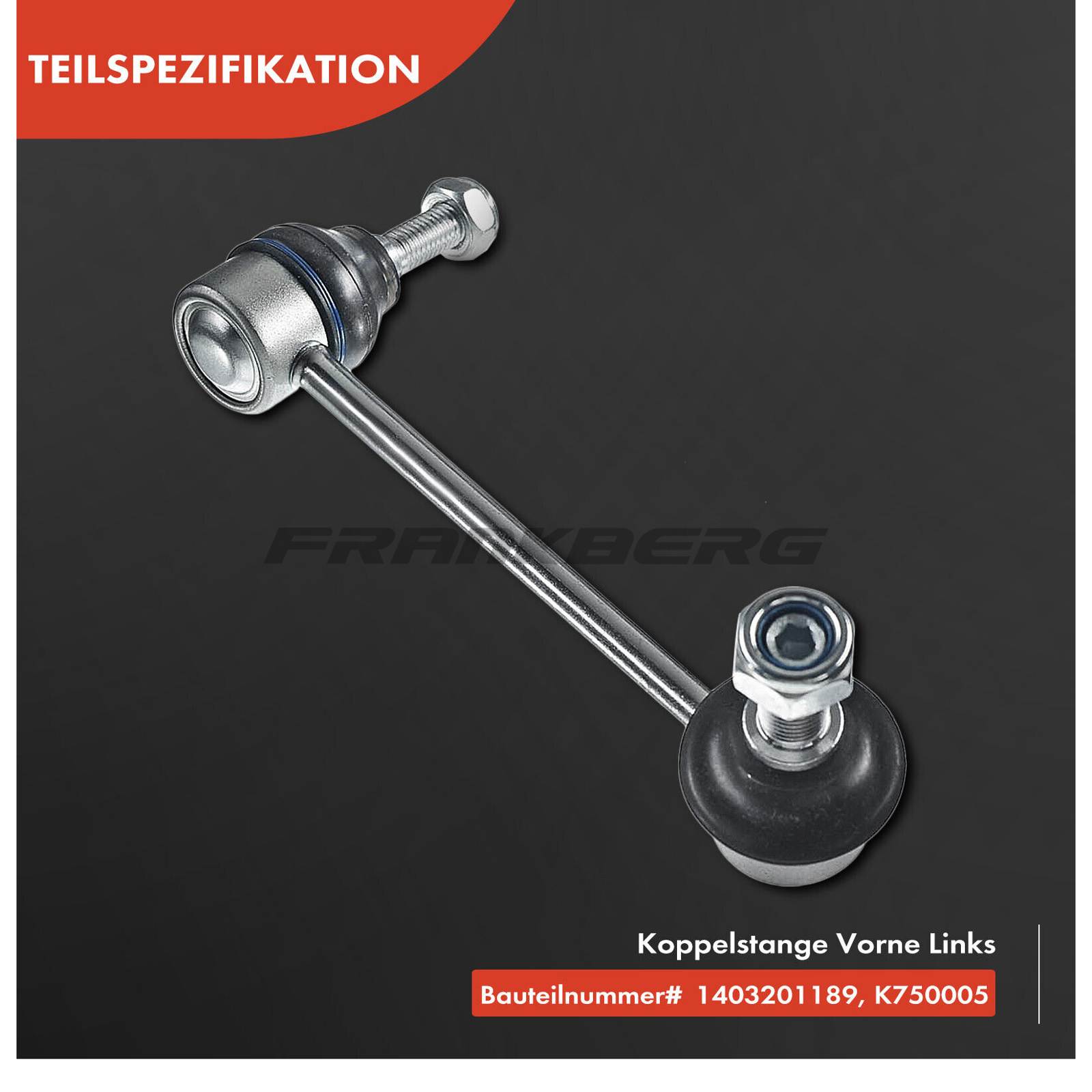 Control/Trailing Arm, wheel suspension