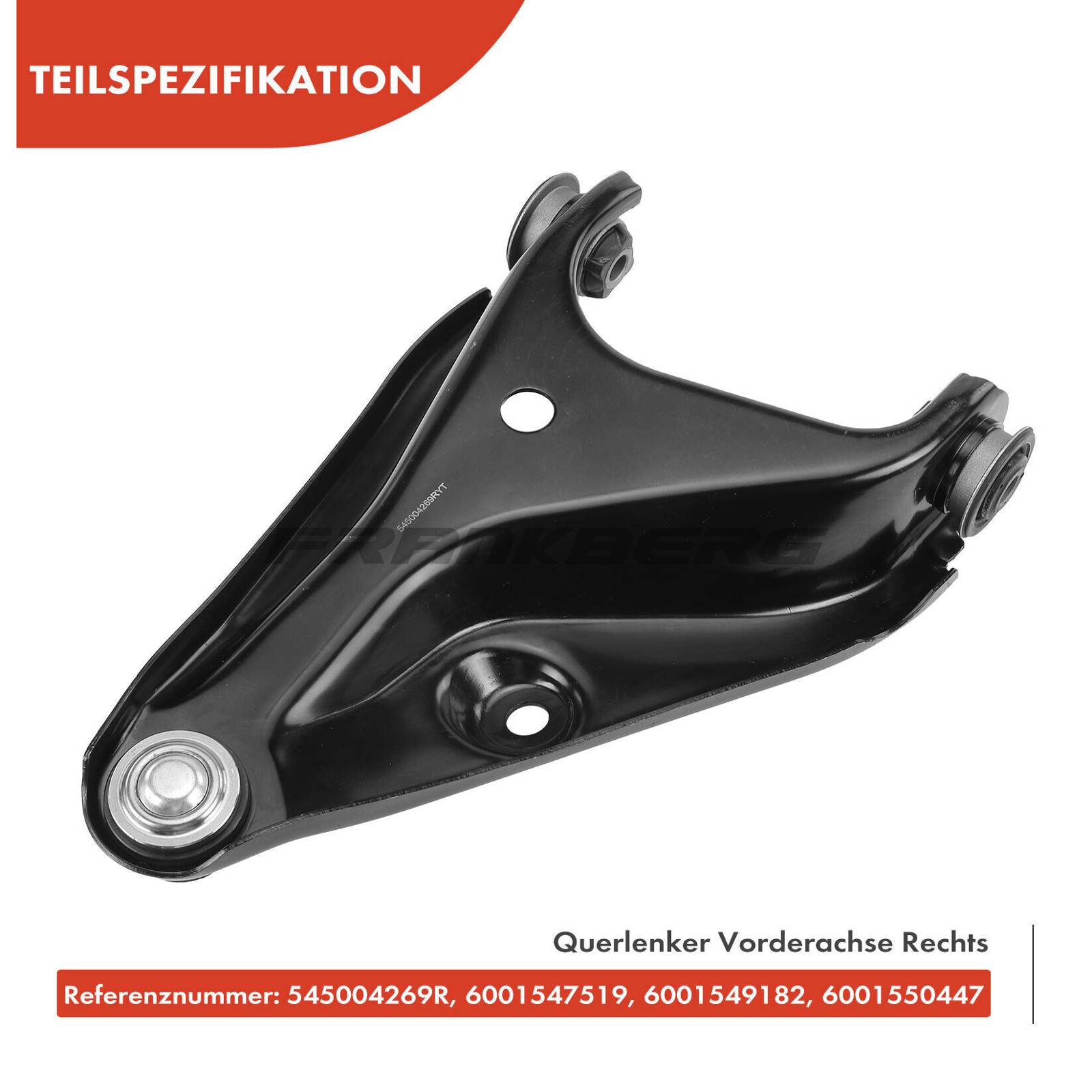 Control/Trailing Arm, wheel suspension (5481FB0006760)