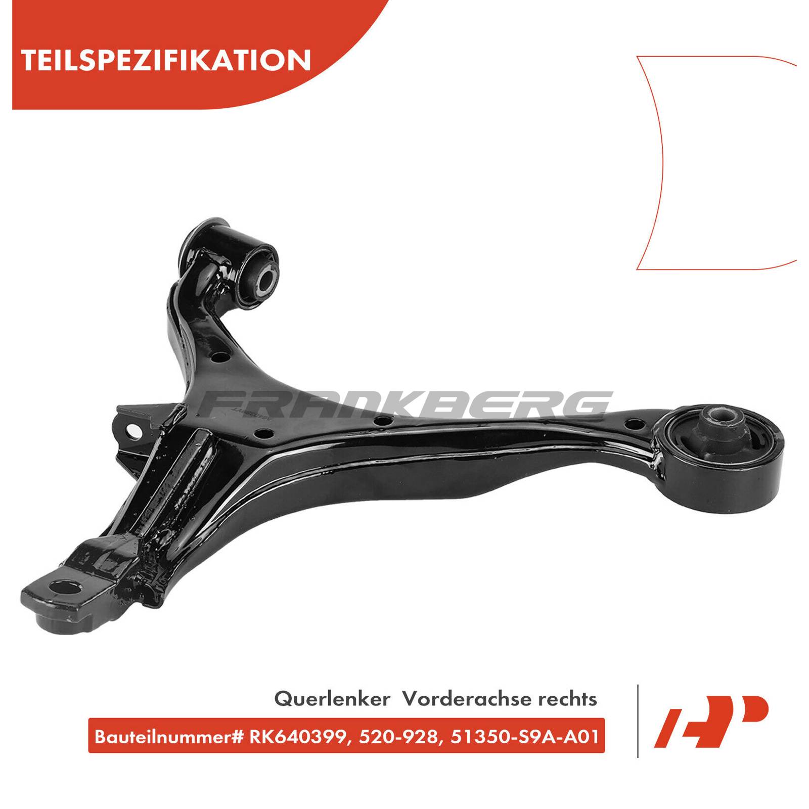 Control/Trailing Arm, wheel suspension