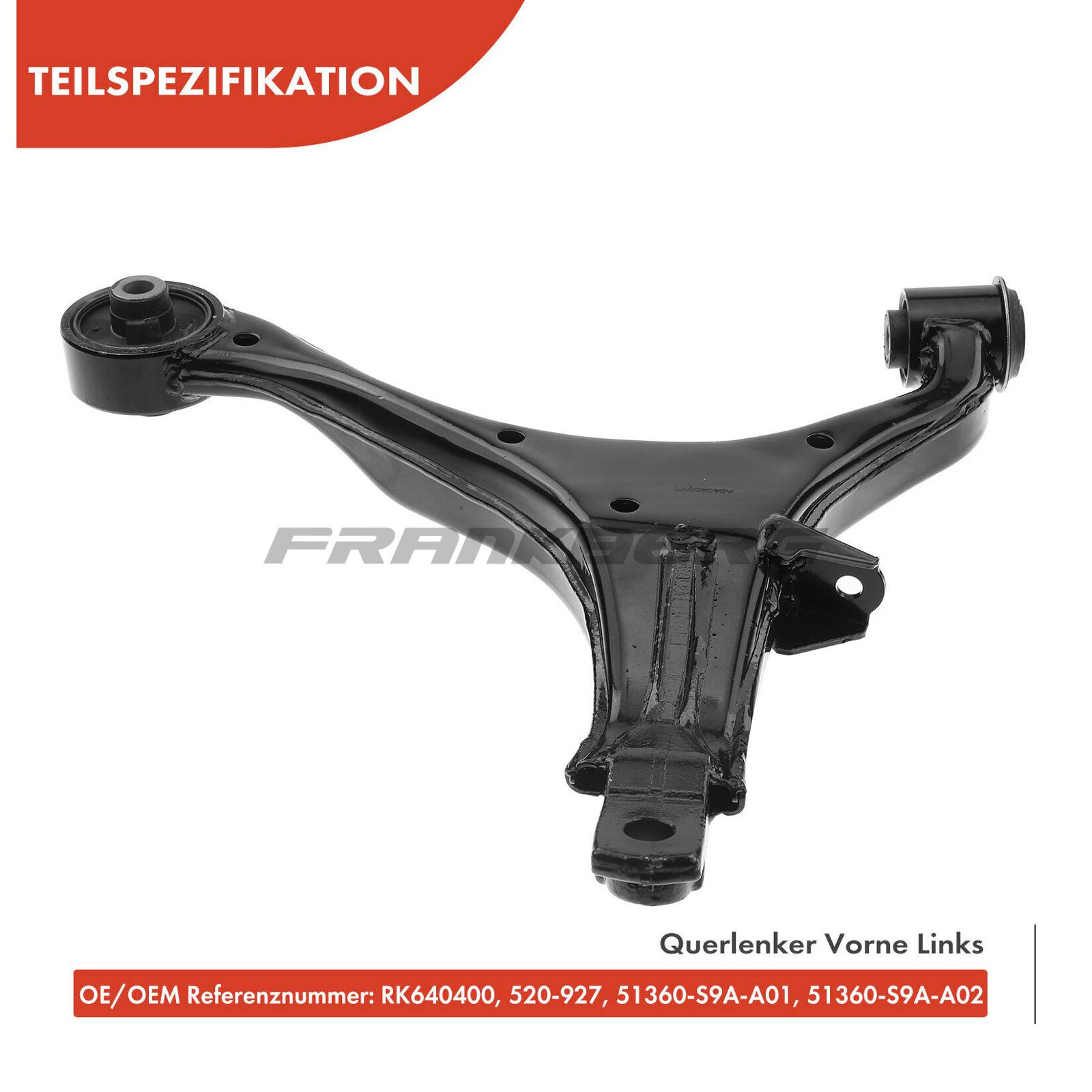 Control/Trailing Arm, wheel suspension