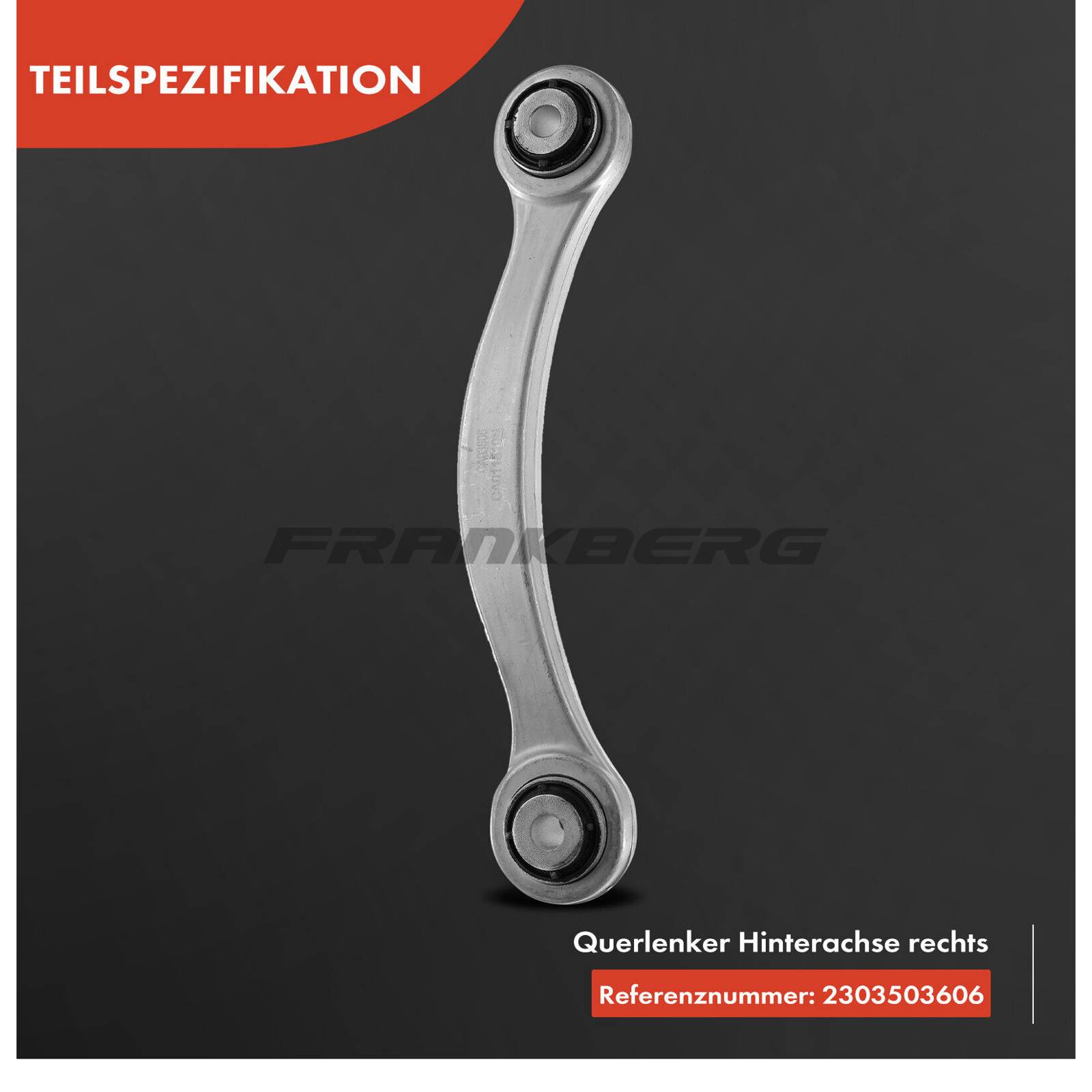 Control/Trailing Arm, wheel suspension